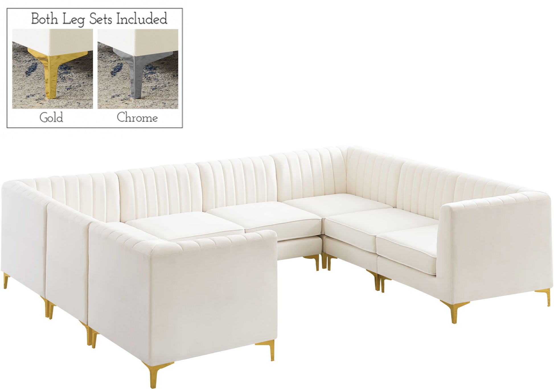 Alina - 8 Piece Modular Sectional - Best Buy Furniture