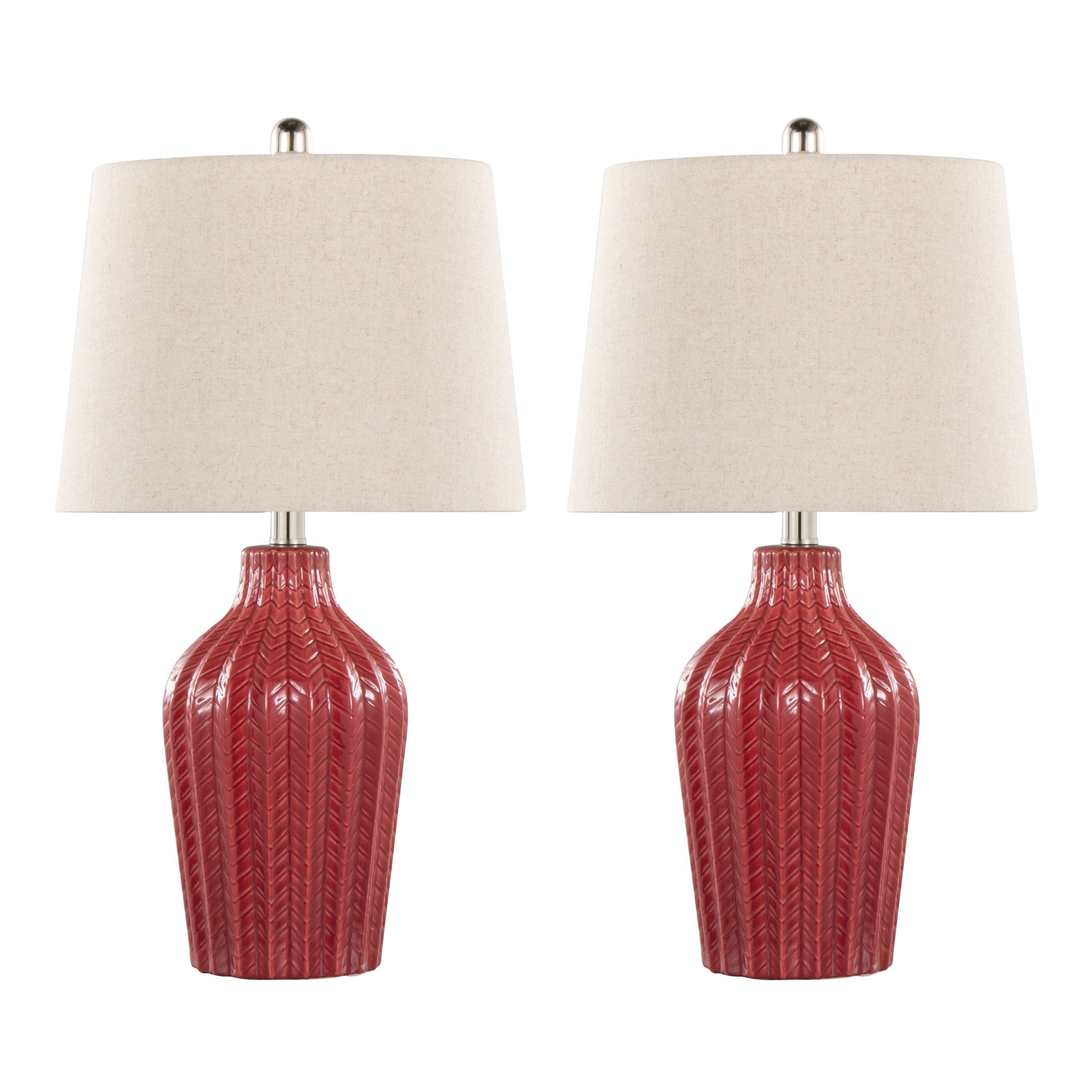 Rockwell - Contemporary Table Lamp (Set of 2) - Best Buy Furniture