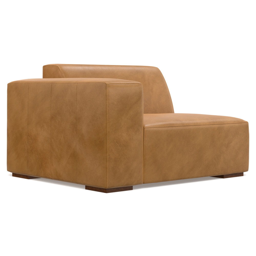 Rex - Handcrafted Sectional Sofa And Ottoman - Best Buy Furniture