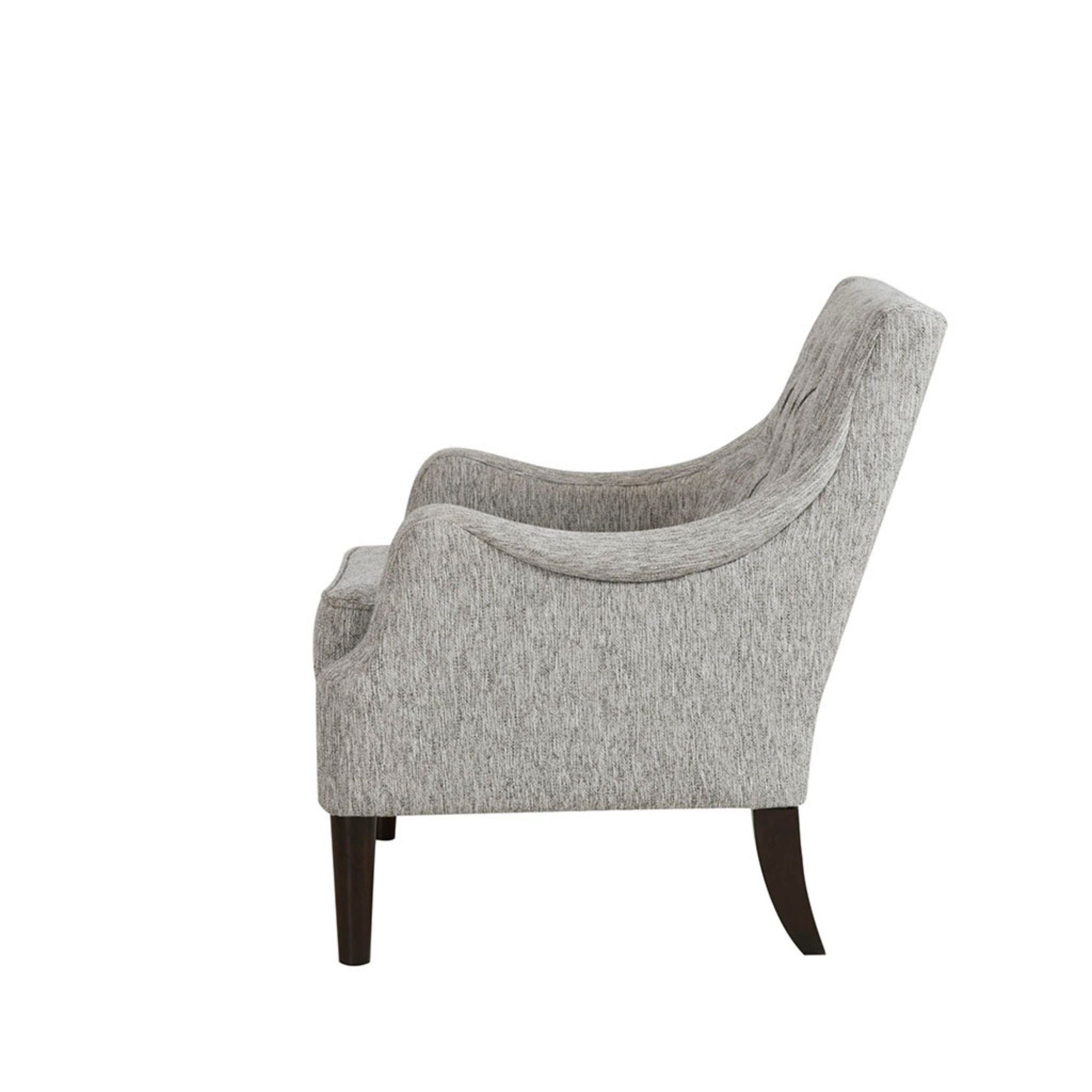 Button Tufted Accent Chair Vintage Style - Best Buy Furniture