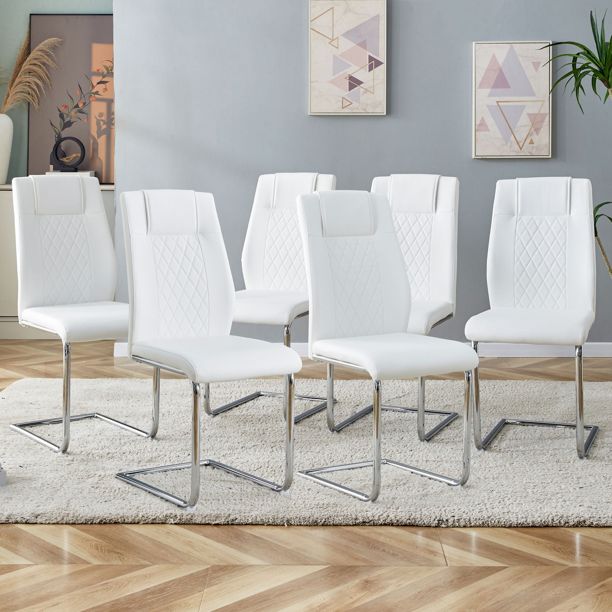 Modern Dining Chairs With Padded Seat, Metal Legs - Best Buy Furniture