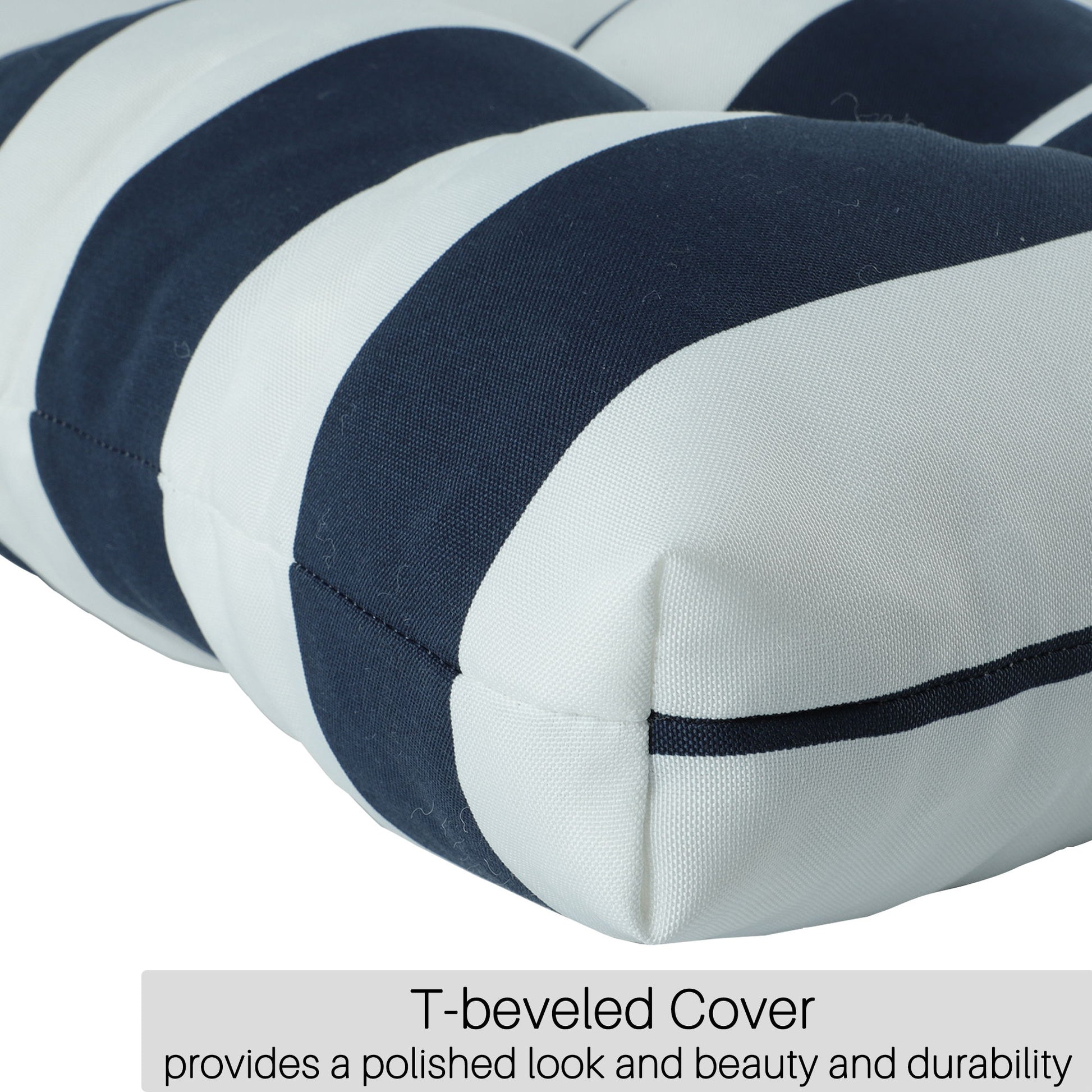 2 Piece High Back Patio Chair Cushion Set, Tufted Adirondack And Rocking Chair Cushions - Best Buy Furniture