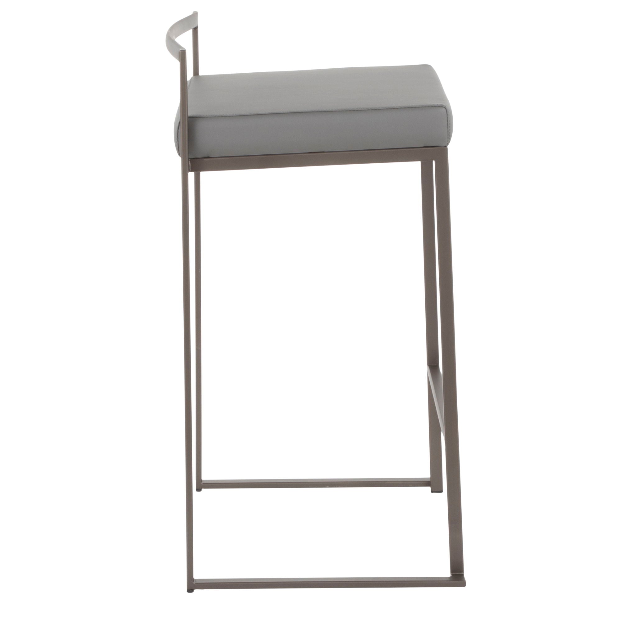 Fuji - Industrial Stackable Counter Stool Elegant Design - Best Buy Furniture