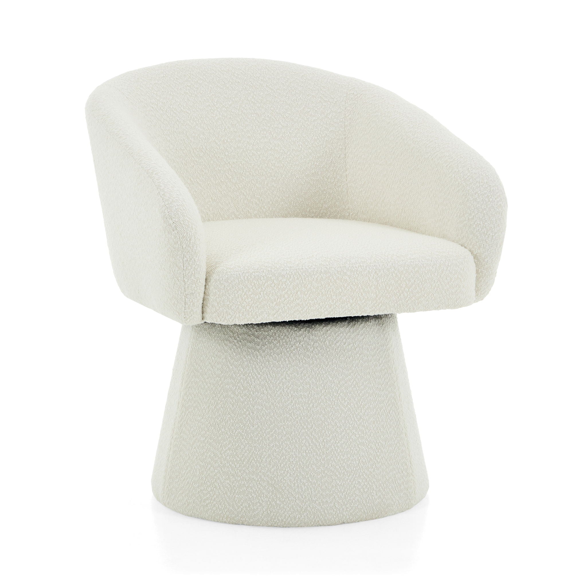 Modern Swivel Accent Chair With Ergonomic Barrel Design - Best Buy Furniture