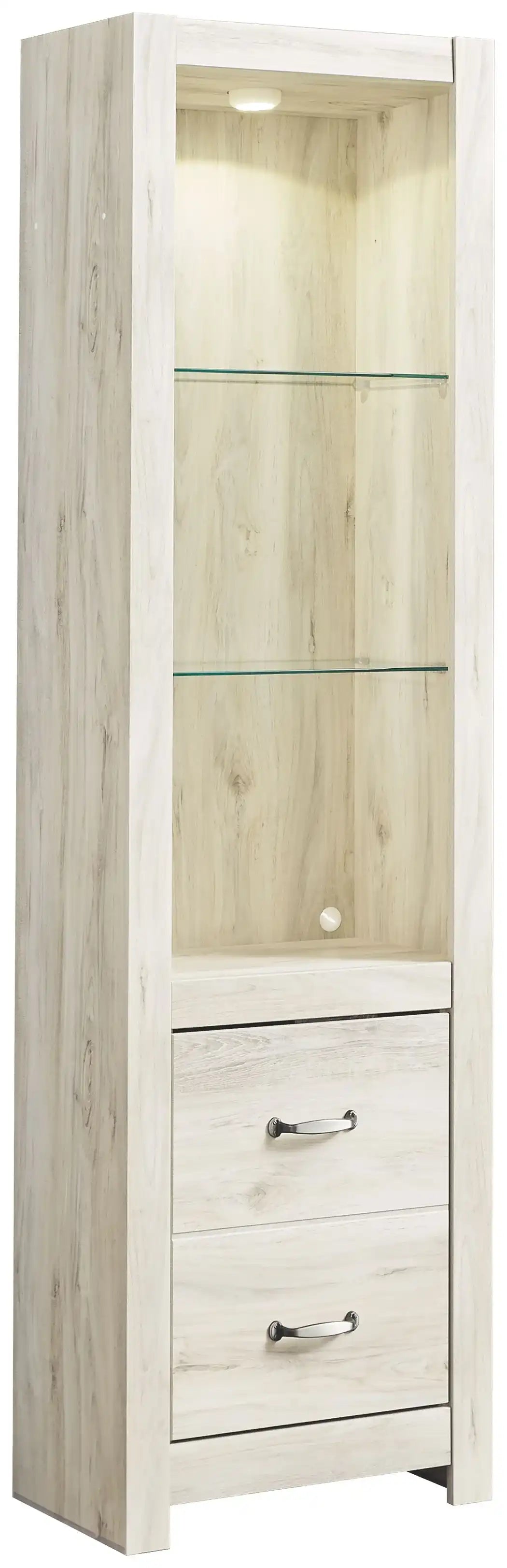 Bellaby - Pier - 2 Drawers - Whitewash - Best Buy Furniture