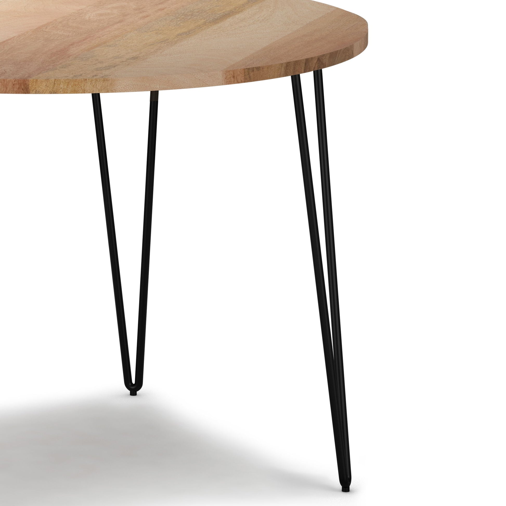 Hunter - Round Dining Table - Natural - Best Buy Furniture