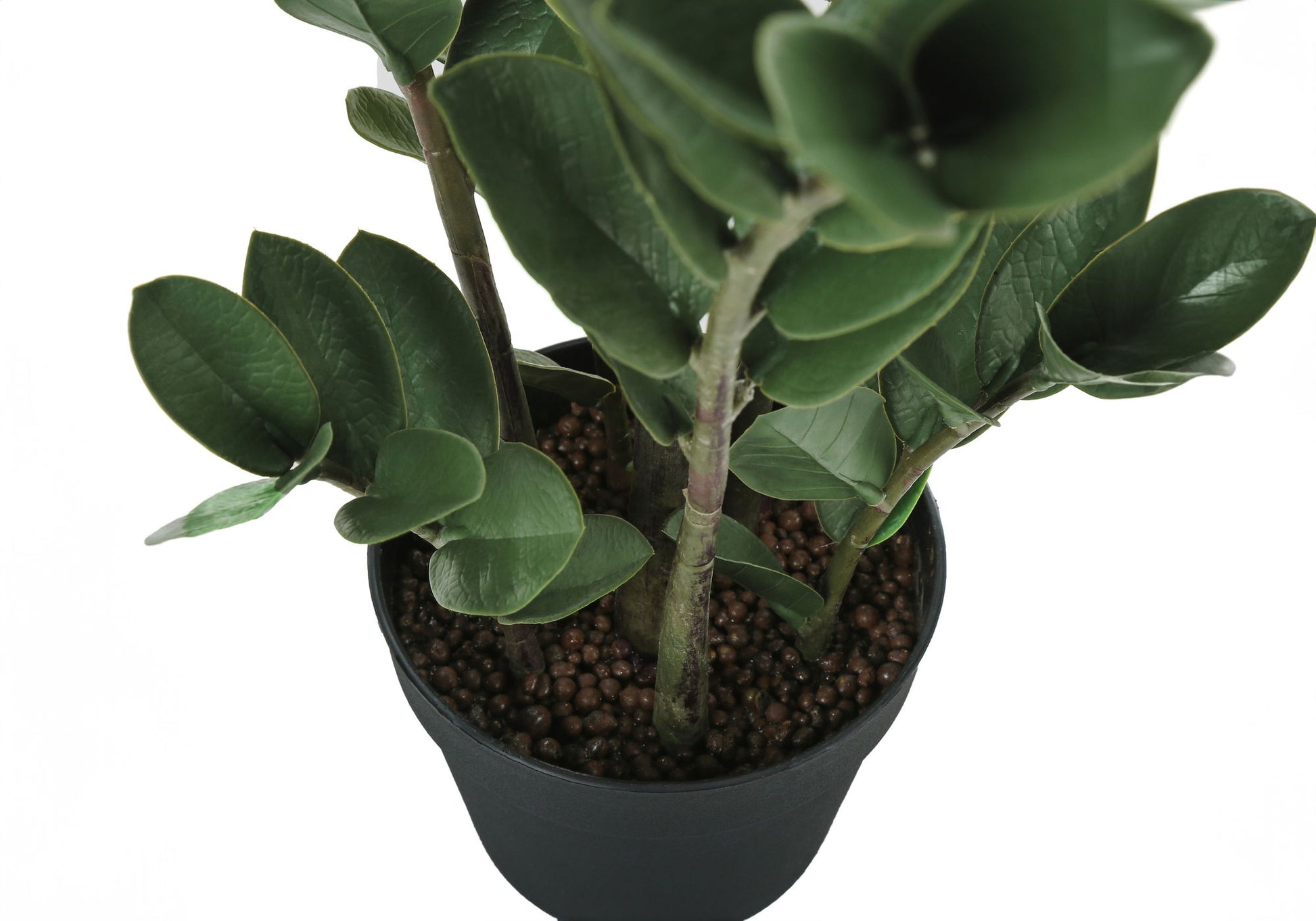 29" Tall, Artificial Plant, Zz Tree, Indoor, Faux, Fake, Floor, Greenery, Potted, Real Touch, Decorative - Green / Black - Best Buy Furniture