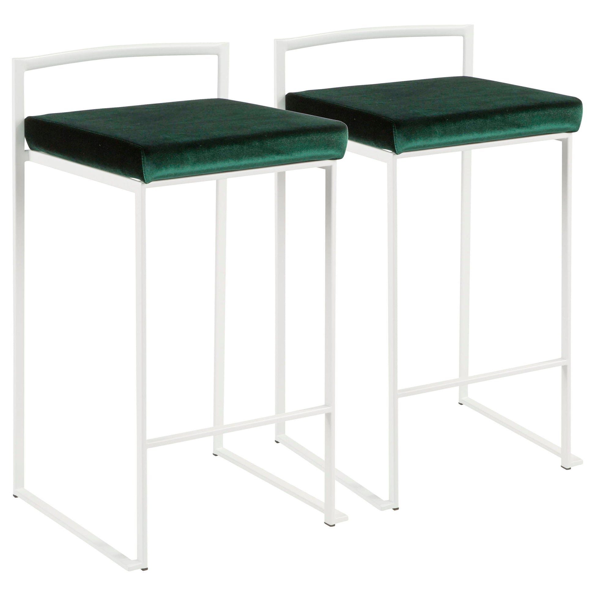 Fuji - Simple Elegance, Contemporary Stackable Counter Stool - Best Buy Furniture