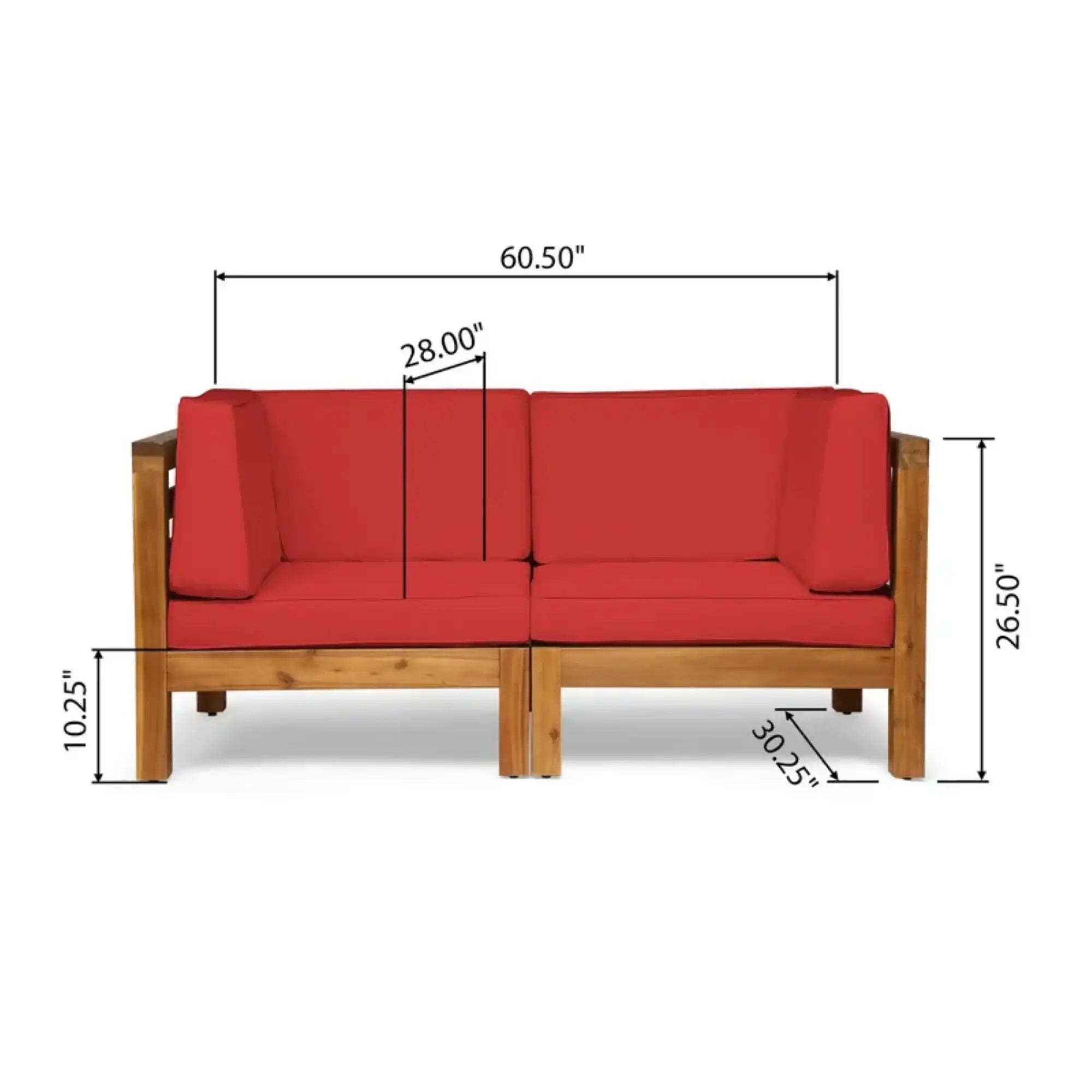 Oana - 2 Piece Loveseat Set With Water Resistant Cushions - Best Buy Furniture