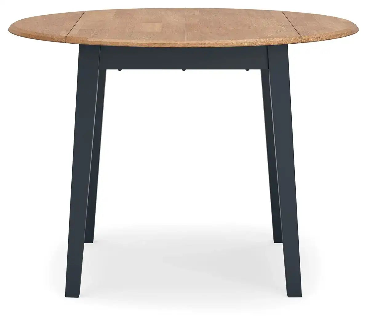 Gesthaven - Round Dining Room Drop Leaf Table Set - Best Buy Furniture
