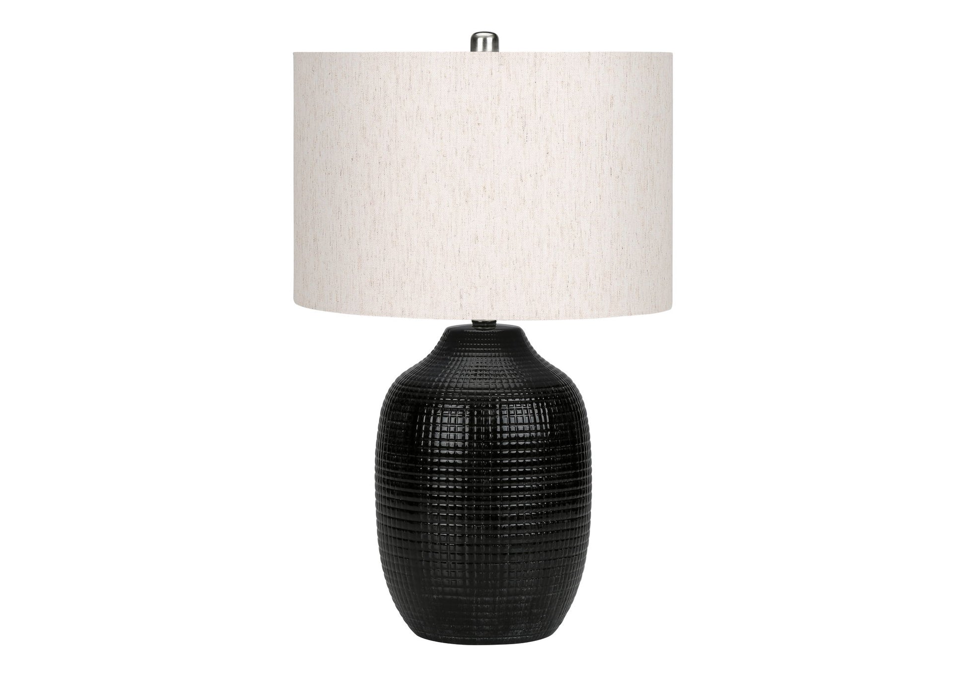 Lighting, Table Lamp, Ceramic, Contemporary - Black / Cream - Best Buy Furniture