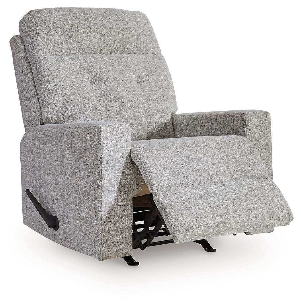 Skillins - Rocker Recliner - Stone - Best Buy Furniture