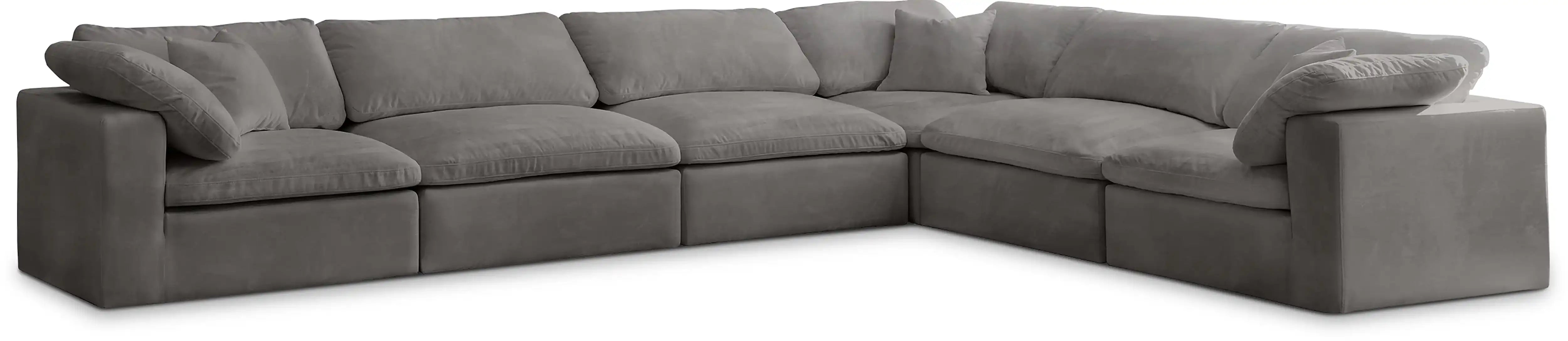 Cozy - 6 Piece Modular Corner Sectional - Best Buy Furniture