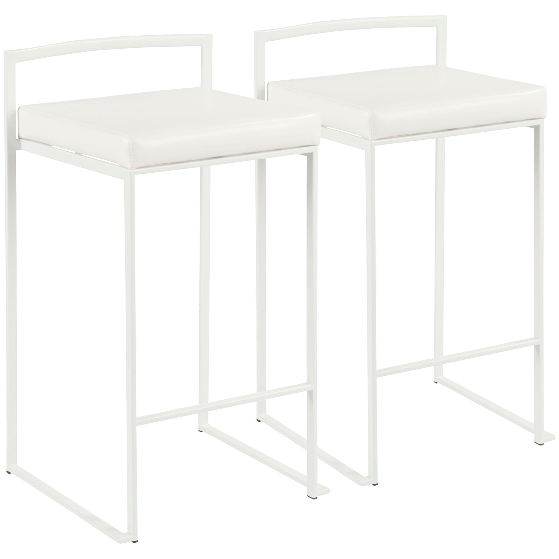 Fuji - Simple Elegance, Contemporary Stackable Counter Stool - Best Buy Furniture