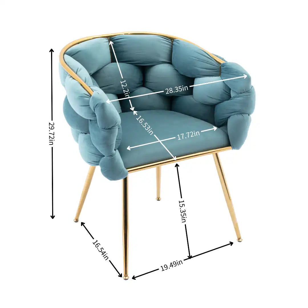 Yana Luxury modern velvet chair - Best Buy Furniture