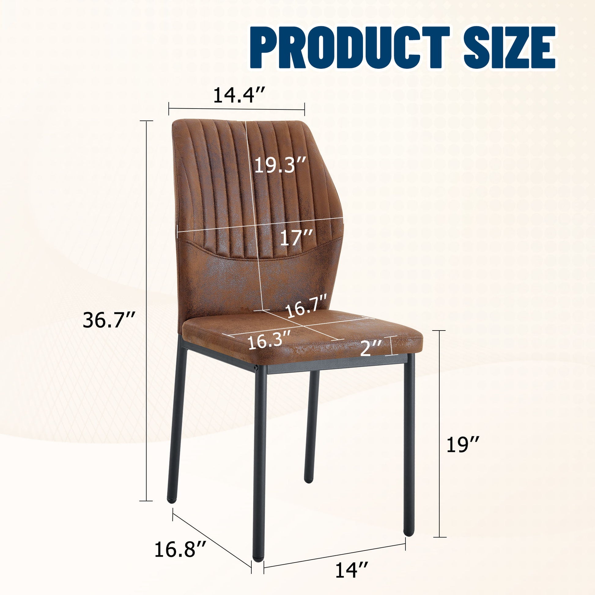 Luxury Simple Chair With Metal Leg - Best Buy Furniture