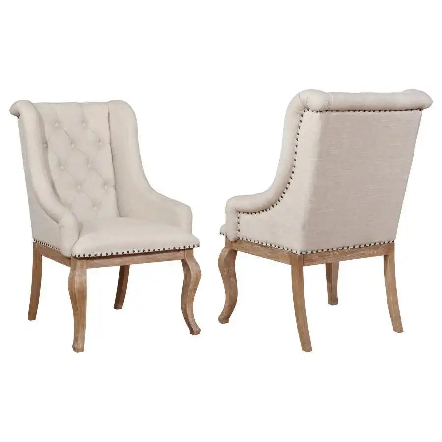 Brockway - Upholstered Arm Chair (Set of 2) - Best Buy Furniture