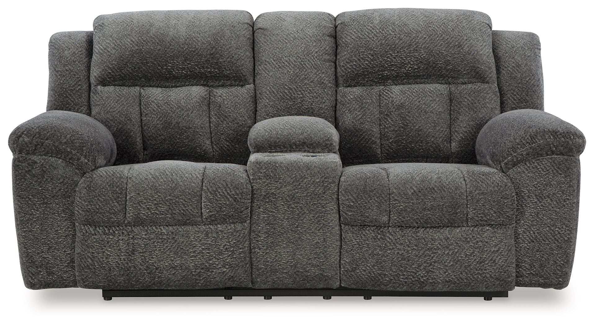 Frohn - Dbl Reclining Loveseat With Console - Best Buy Furniture