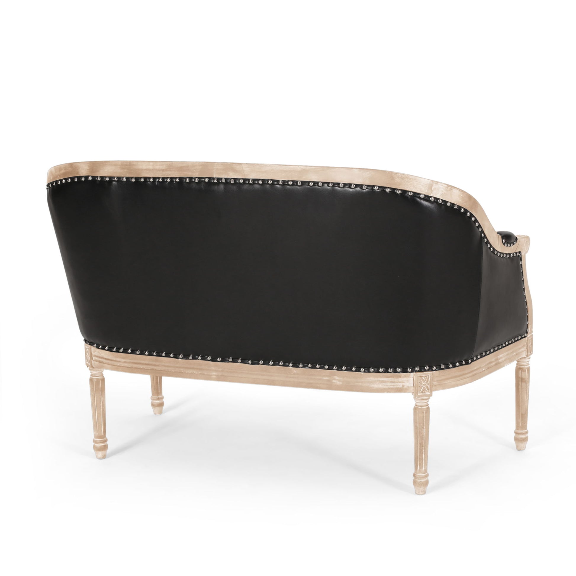 French Country Chesterfield Style Tufted Loveseat - Best Buy Furniture