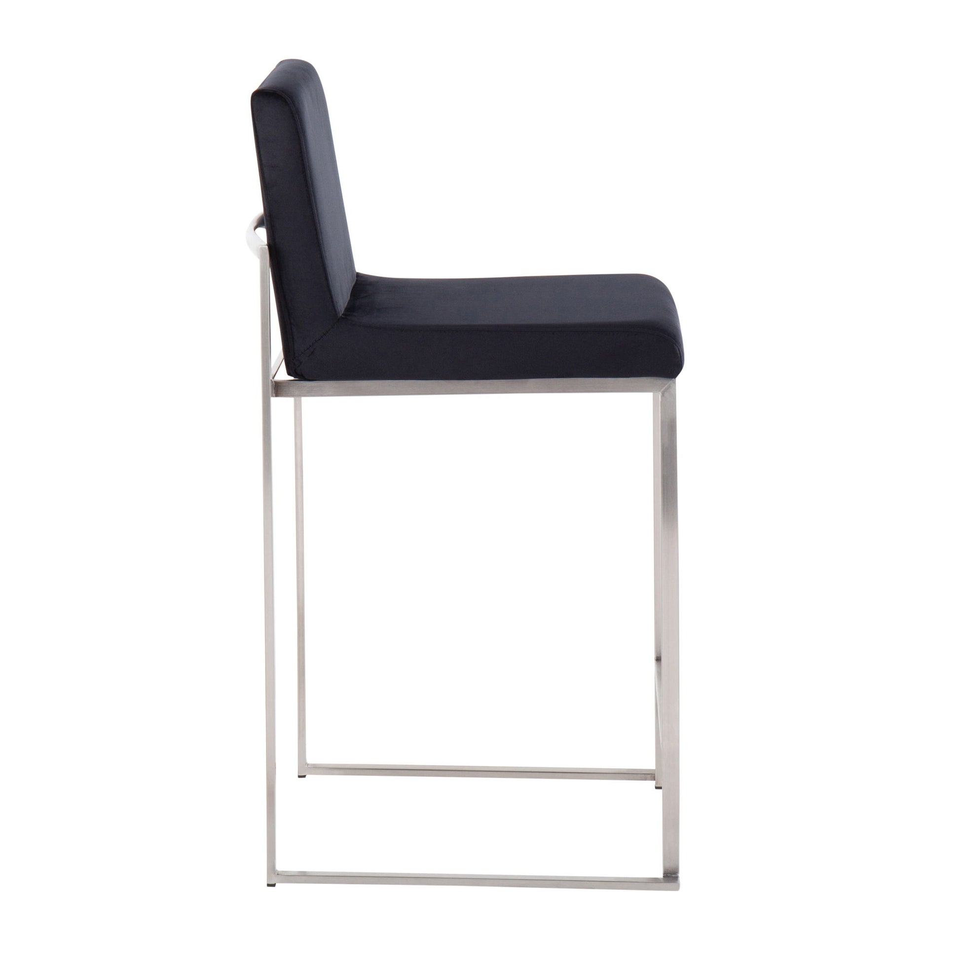 Fuji - Contemporary High Back Counter Stool, Functional Design - Best Buy Furniture