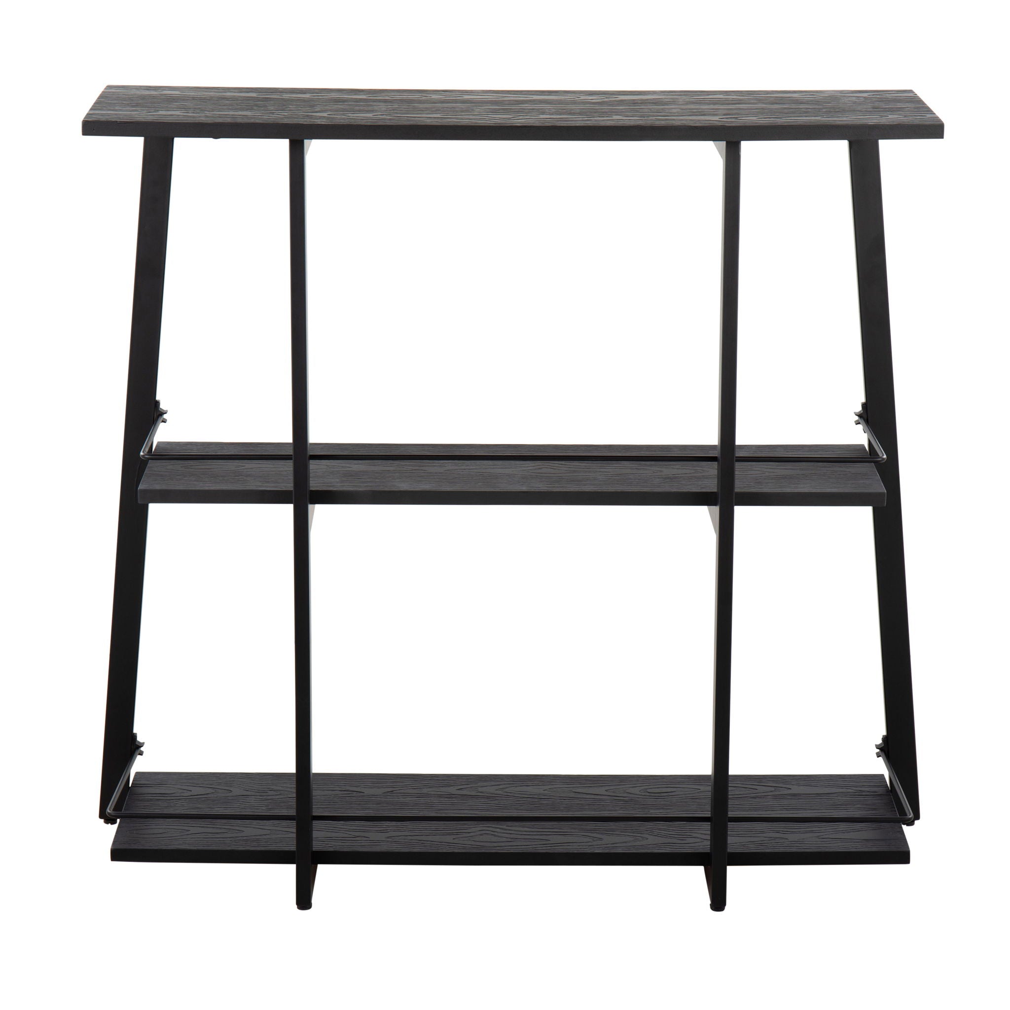 Converge - Industrial Bookcase - Black - Best Buy Furniture