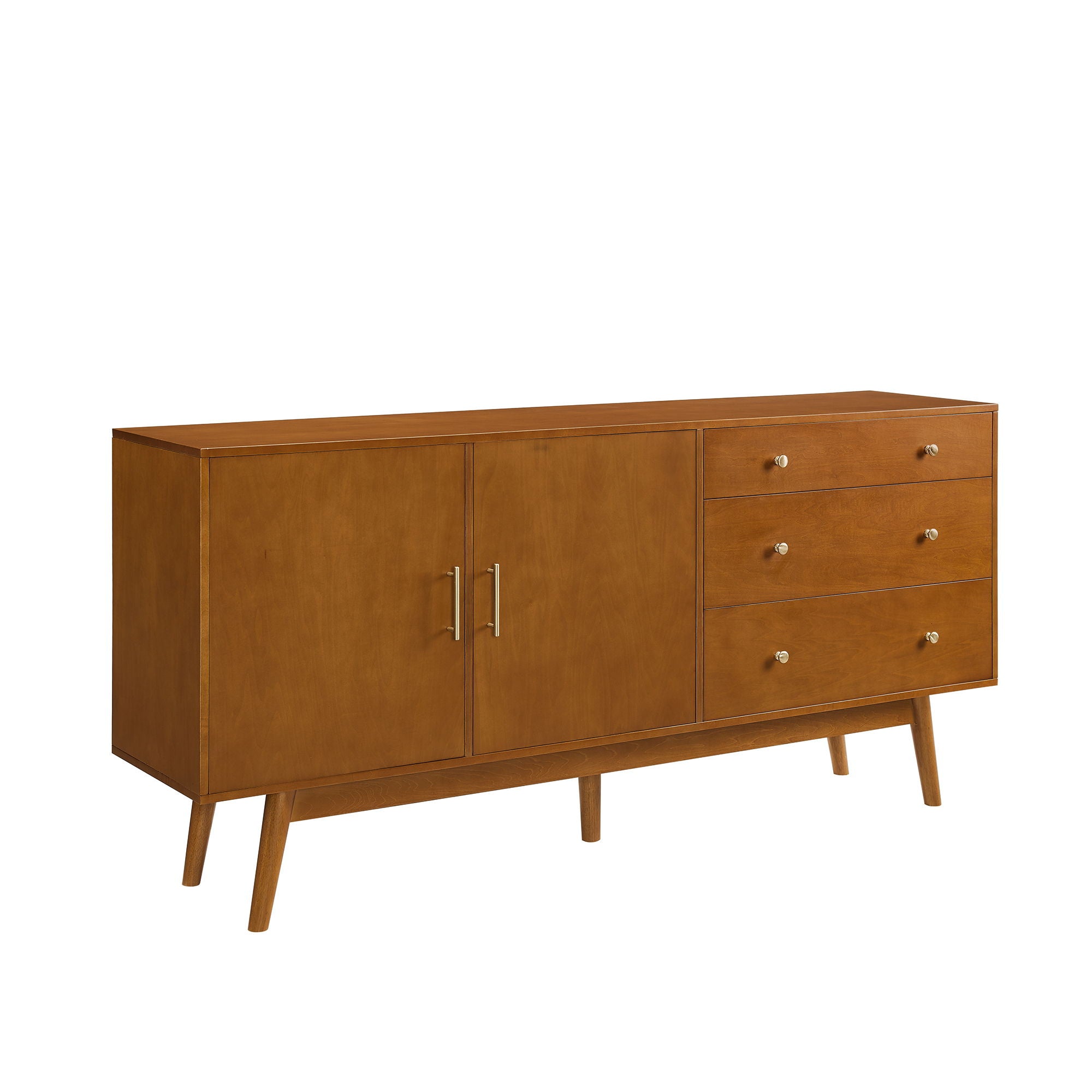 Mid-Century Modern Minimalist 2 Door Sideboard - Best Buy Furniture