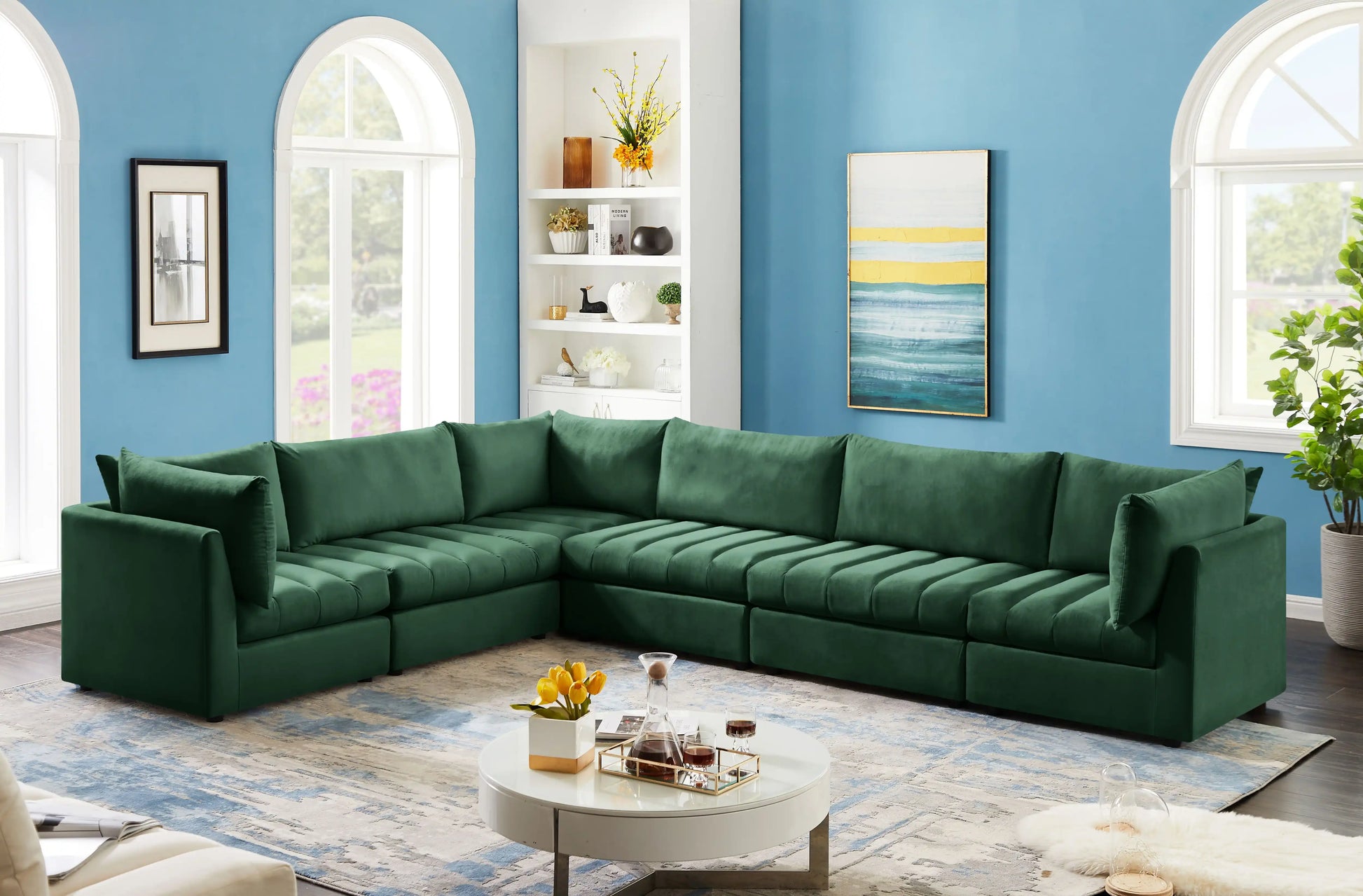 Jacob - 6 Pc. Modular Sectional - Best Buy Furniture