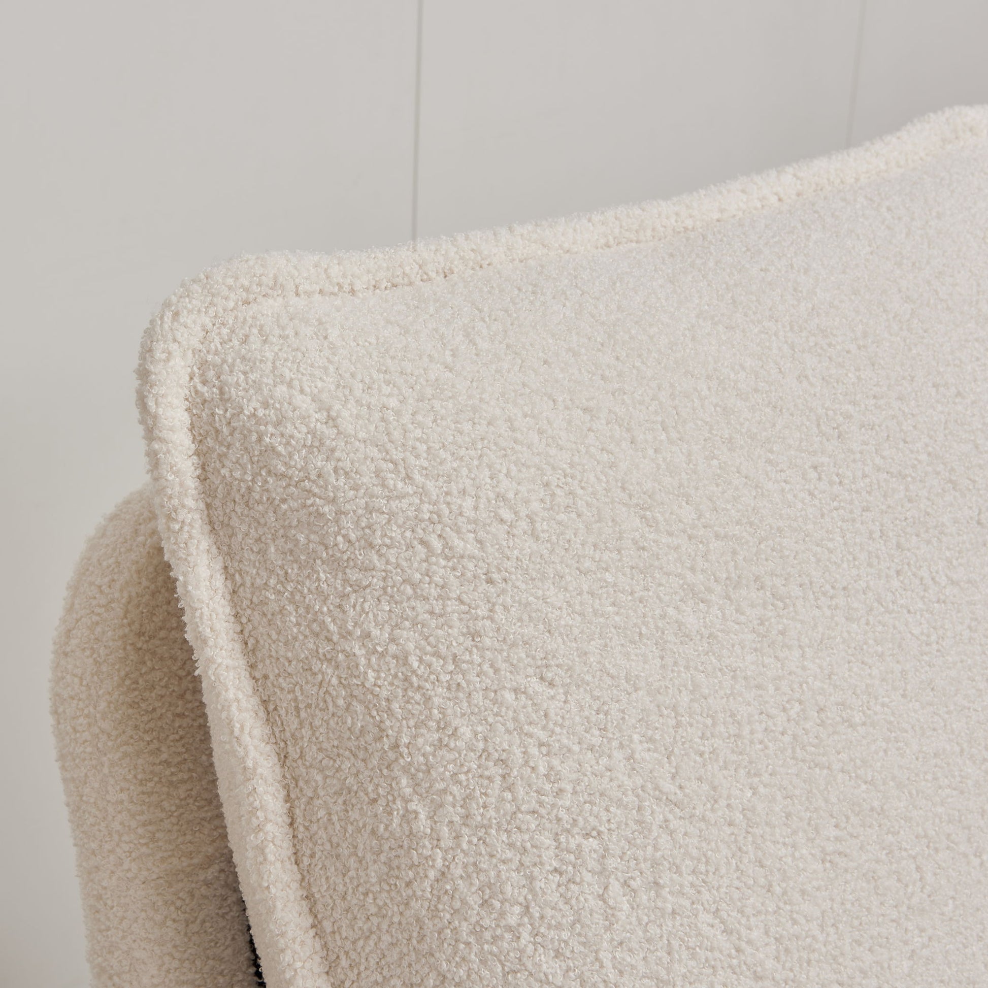 Modern Sherpa Upholstered Accent Chair, Comfortable Living Room Armchair, Lounge Chair For Bedroom, And Office - Best Buy Furniture