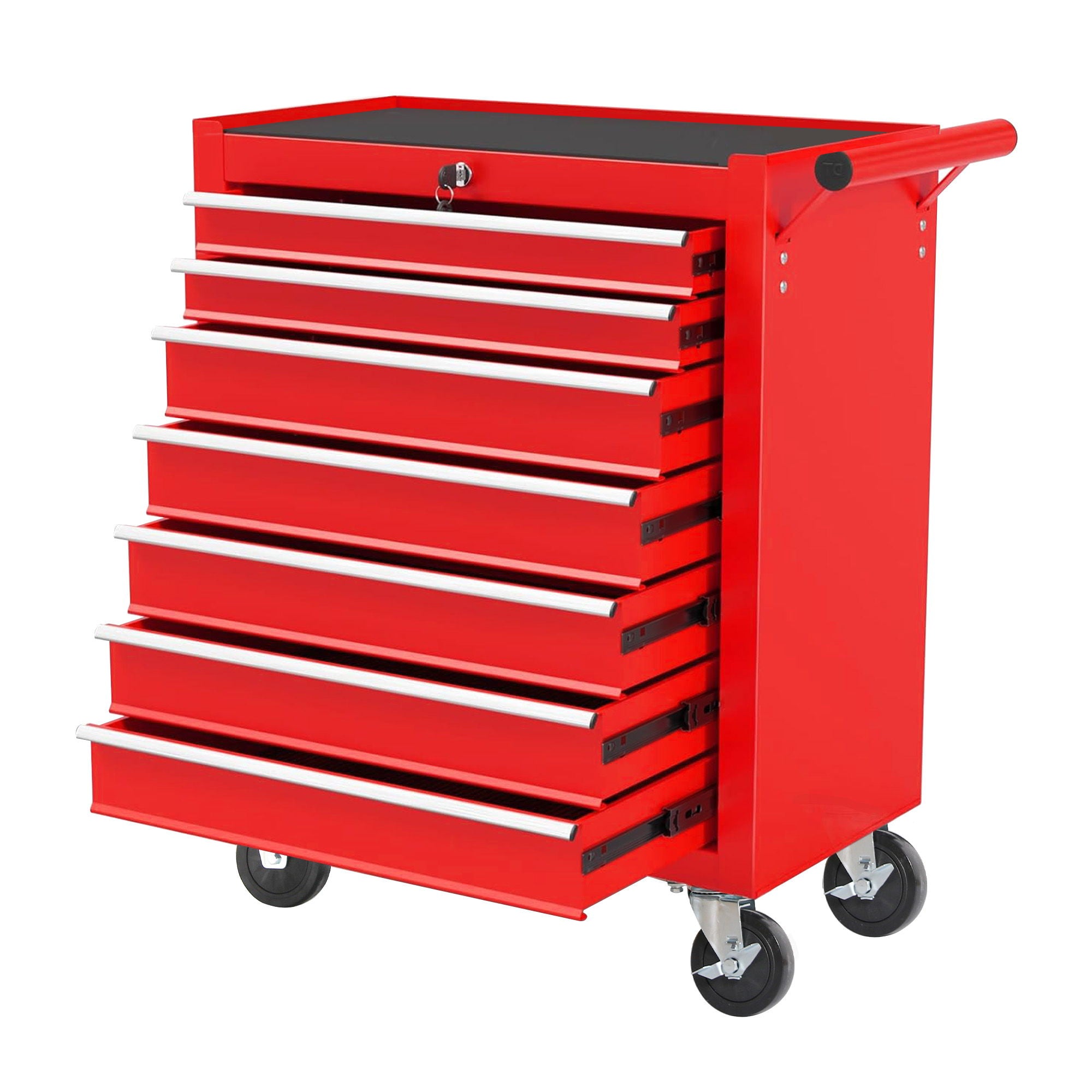 7 Drawer Rolling Tool Chest With Wheels, Multifunctional Tool Box And Storage - Best Buy Furniture