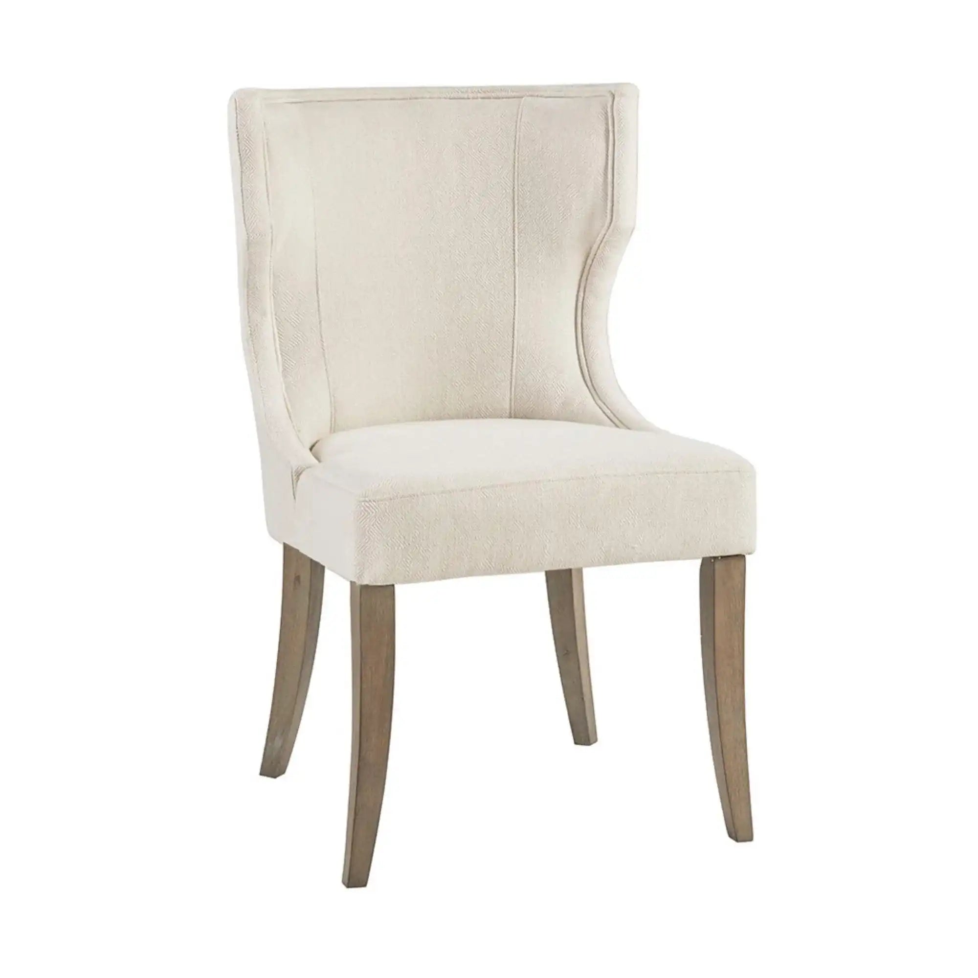 Elegant Design Dining Chair Polyester - Cream - Best Buy Furniture