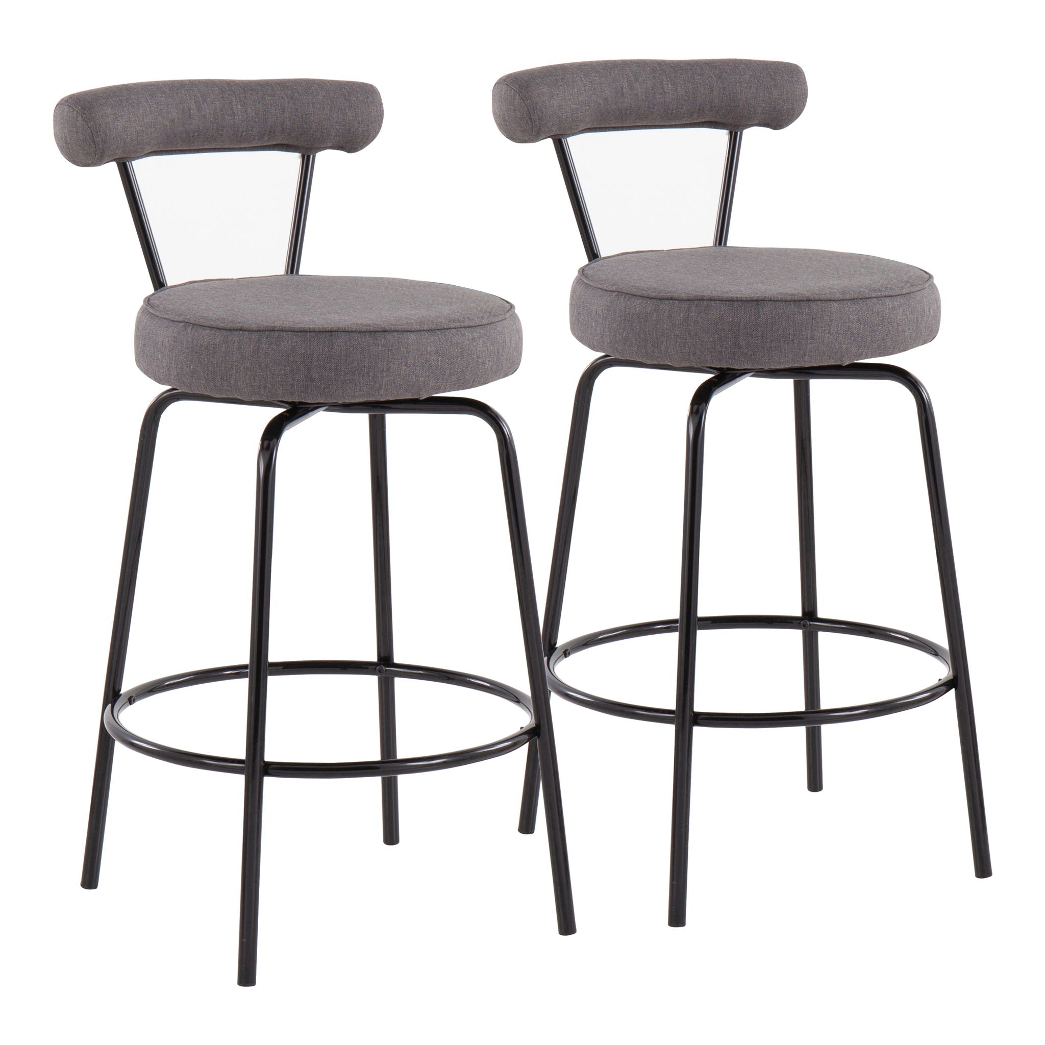 Rhonda - Contemporary Counter Stool (Set of 2) - Best Buy Furniture