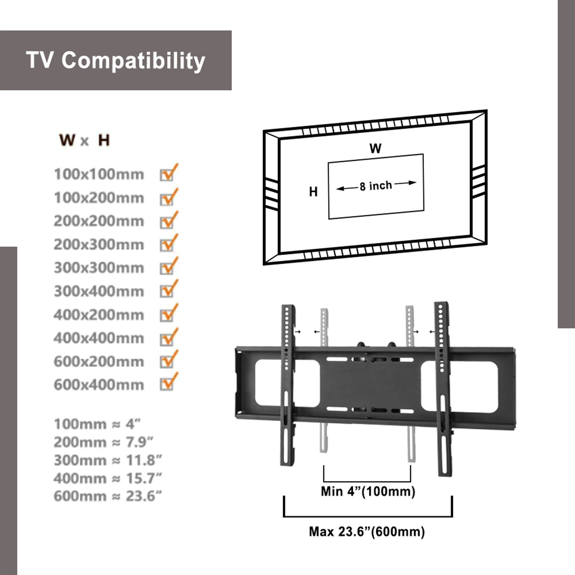 Multi-Function Angle And Height Adjustable Tempered Glass TV Stand - Black - Best Buy Furniture