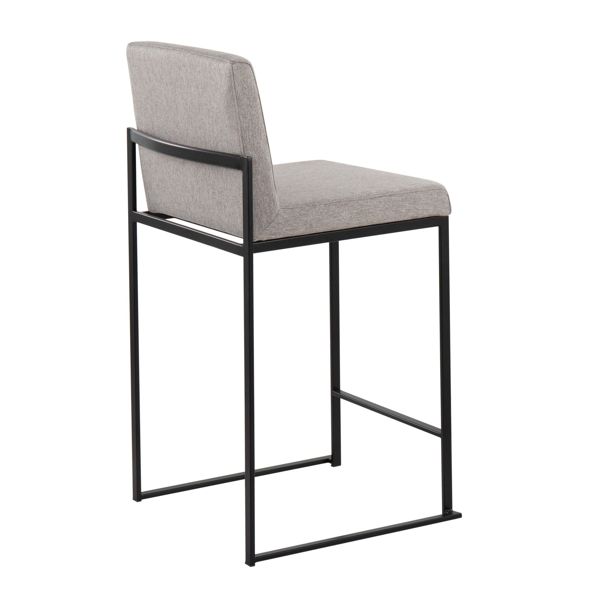 Fuji - Contemporary Modern Elegance, High Back Counter Stool - Best Buy Furniture