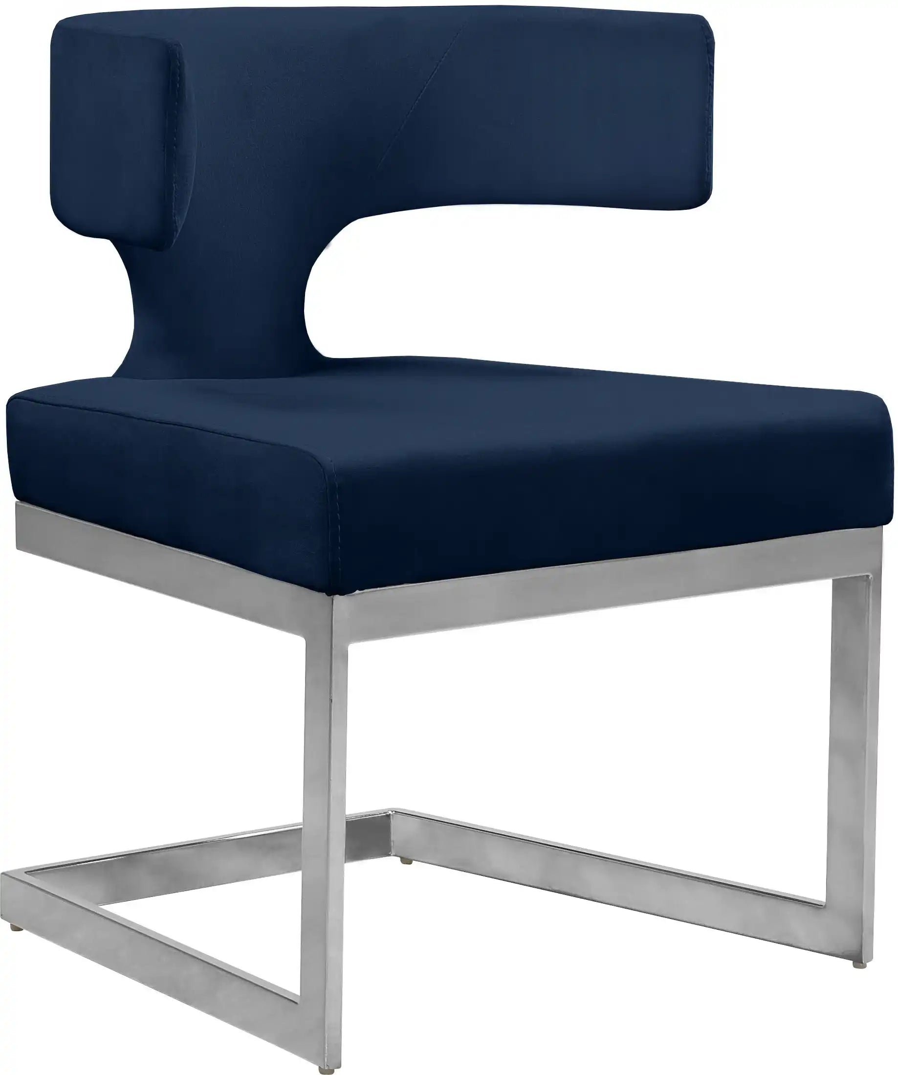 Alexandra - Dining Chair with Chrome Legs - Best Buy Furniture