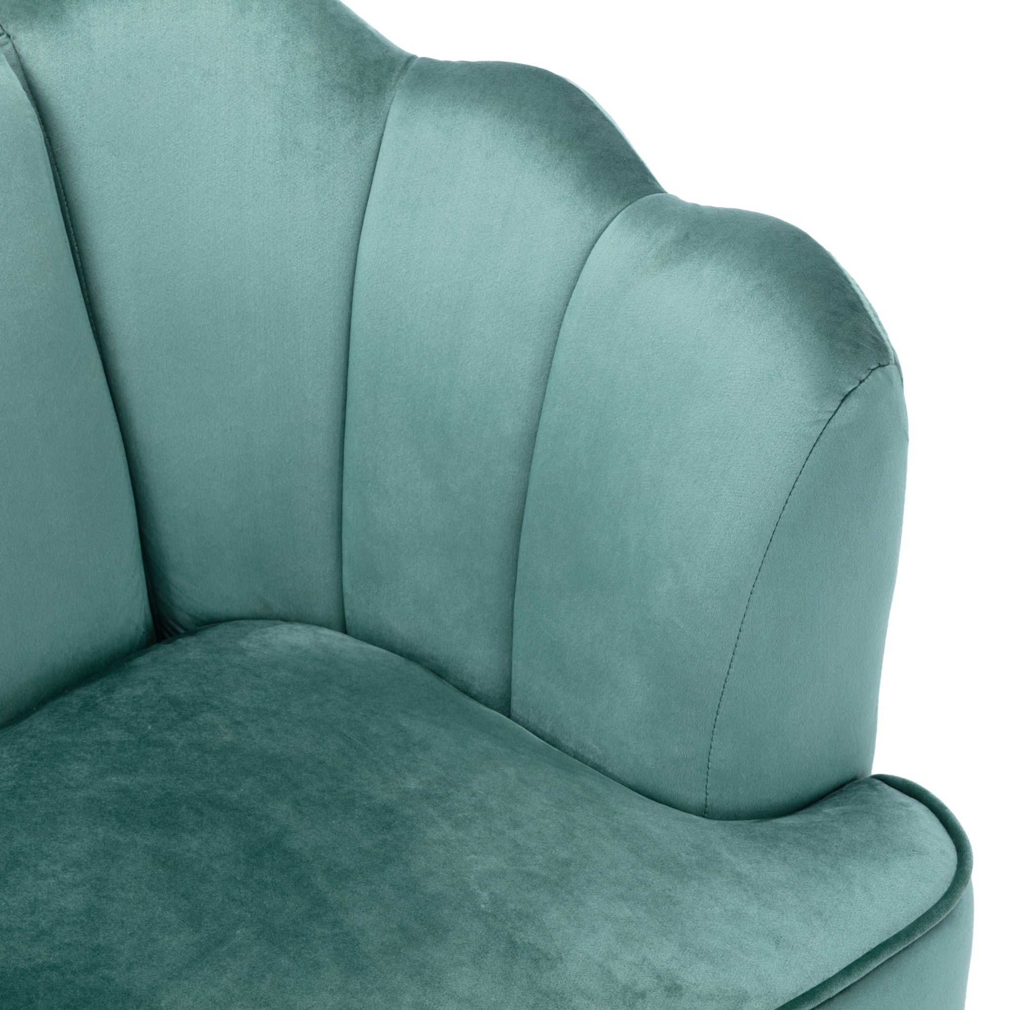 Modern Glam 3 Seater Sofa With Velvet Texture - Best Buy Furniture