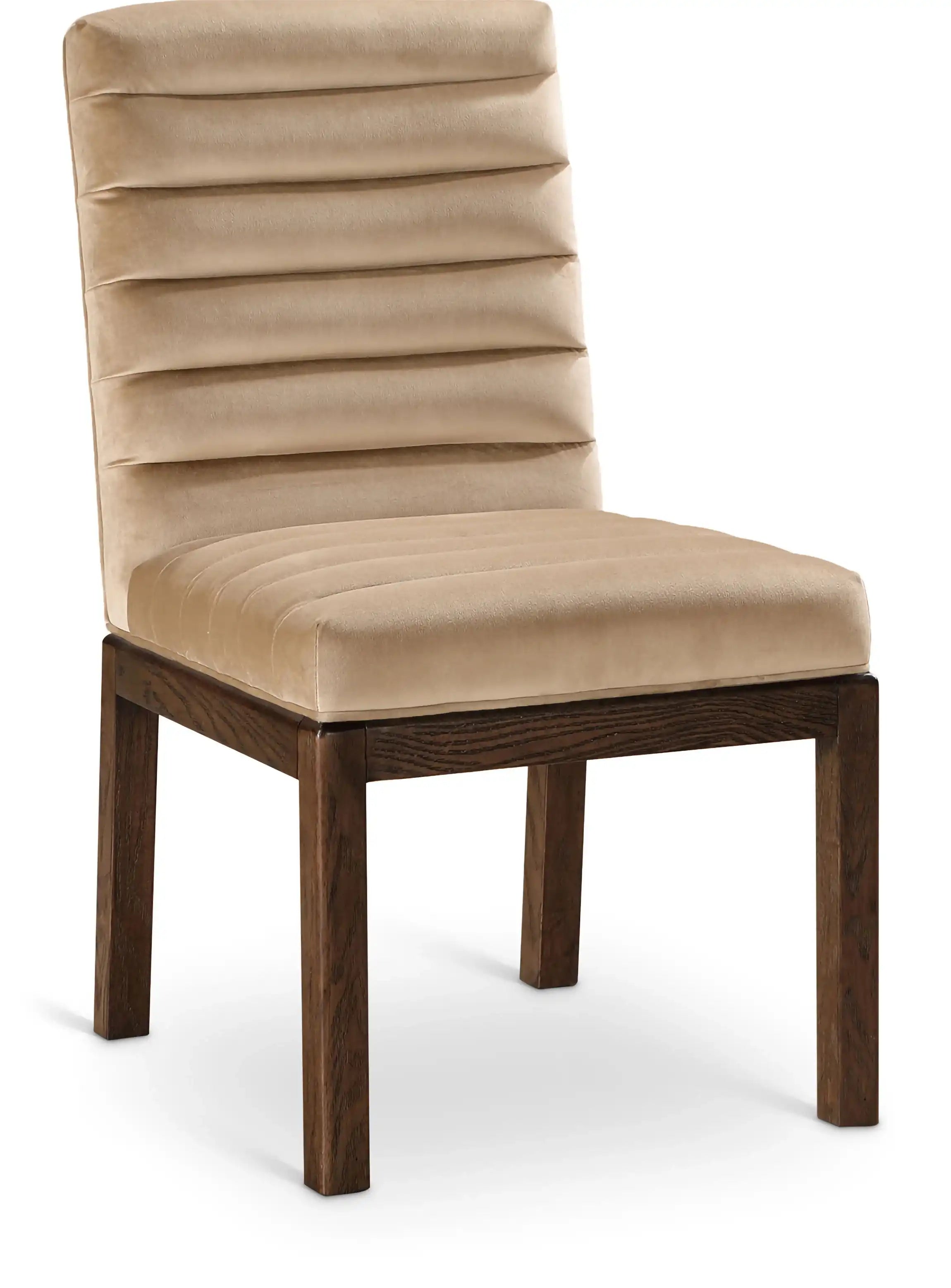 Evelyn - Dining Chair With Brown Legs - Best Buy Furniture