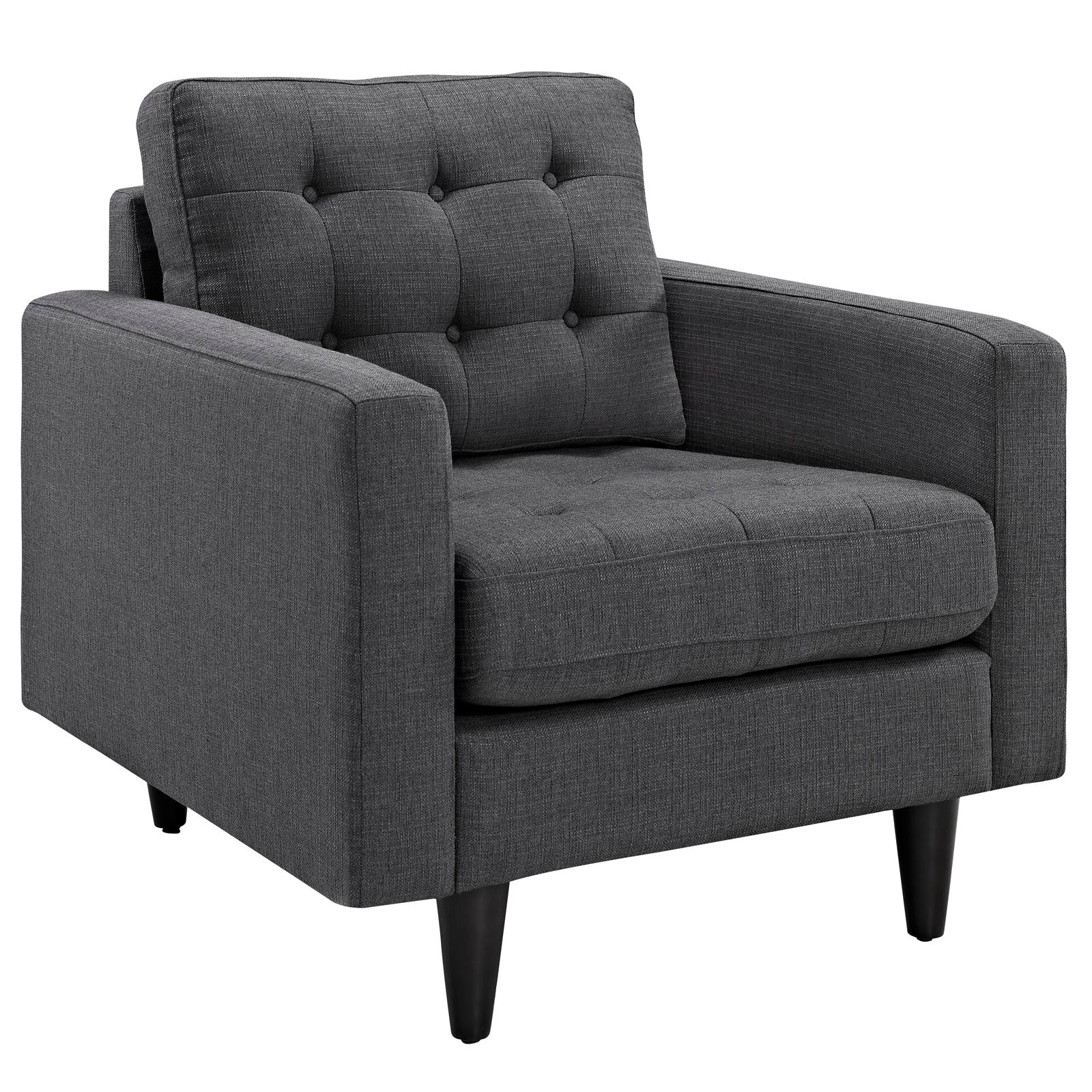 Empress Upholstered Fabric Armchair - Best Buy Furniture
