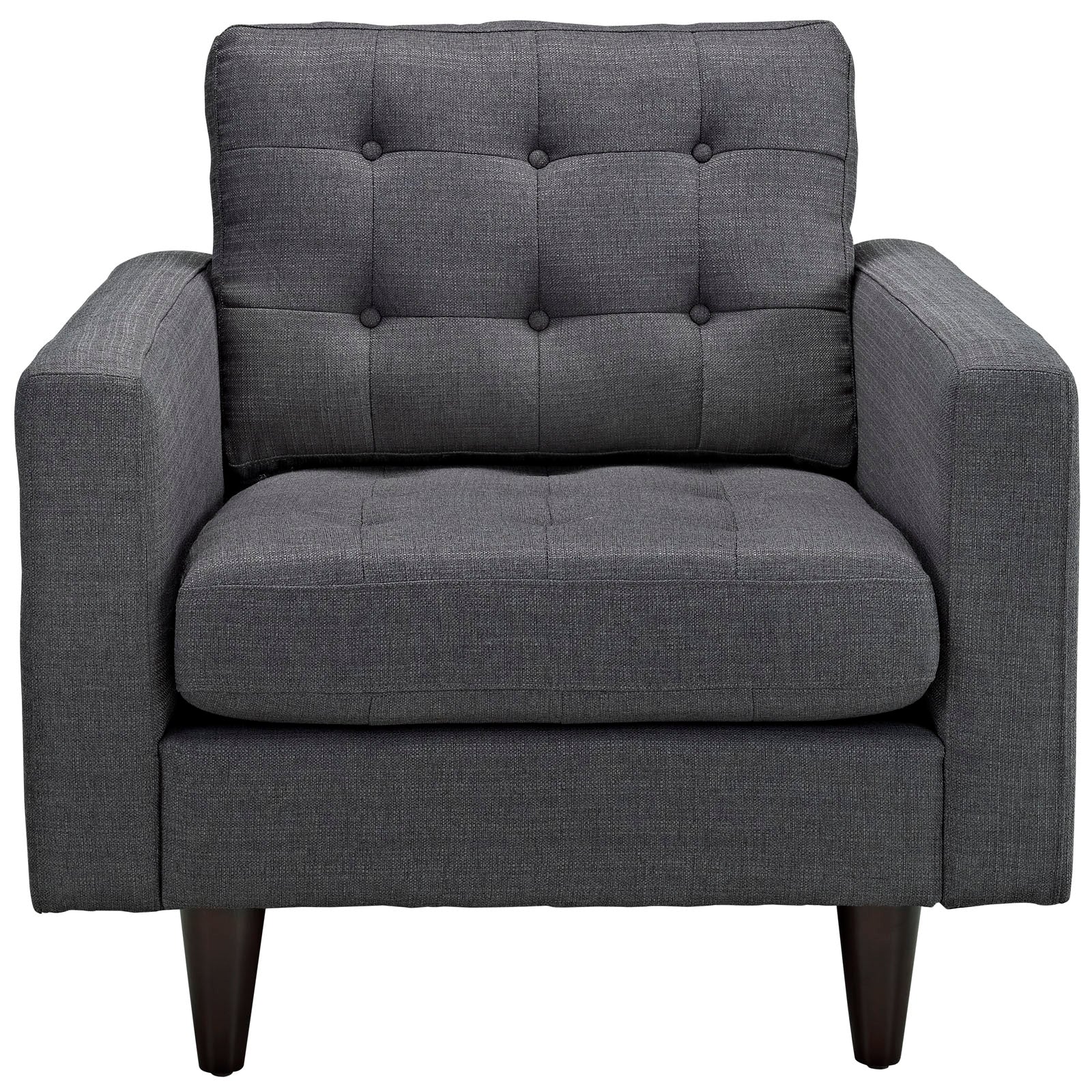 Empress Upholstered Fabric Armchair - Best Buy Furniture