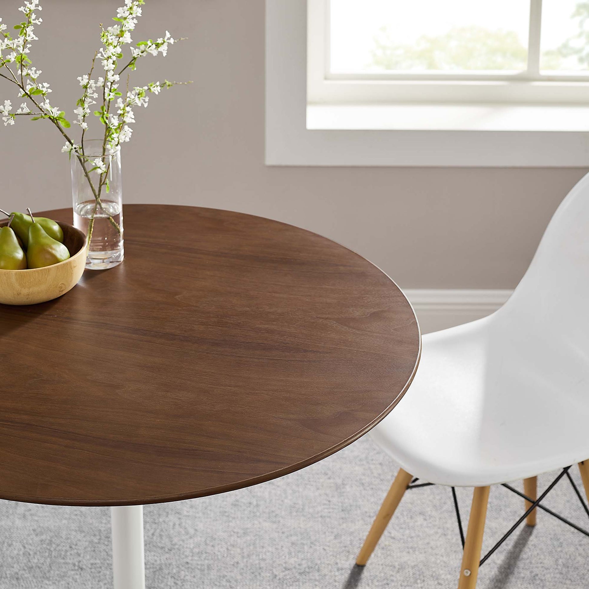 Lippa 36" Round Wood Dining Table by Modway - Best Buy Furniture