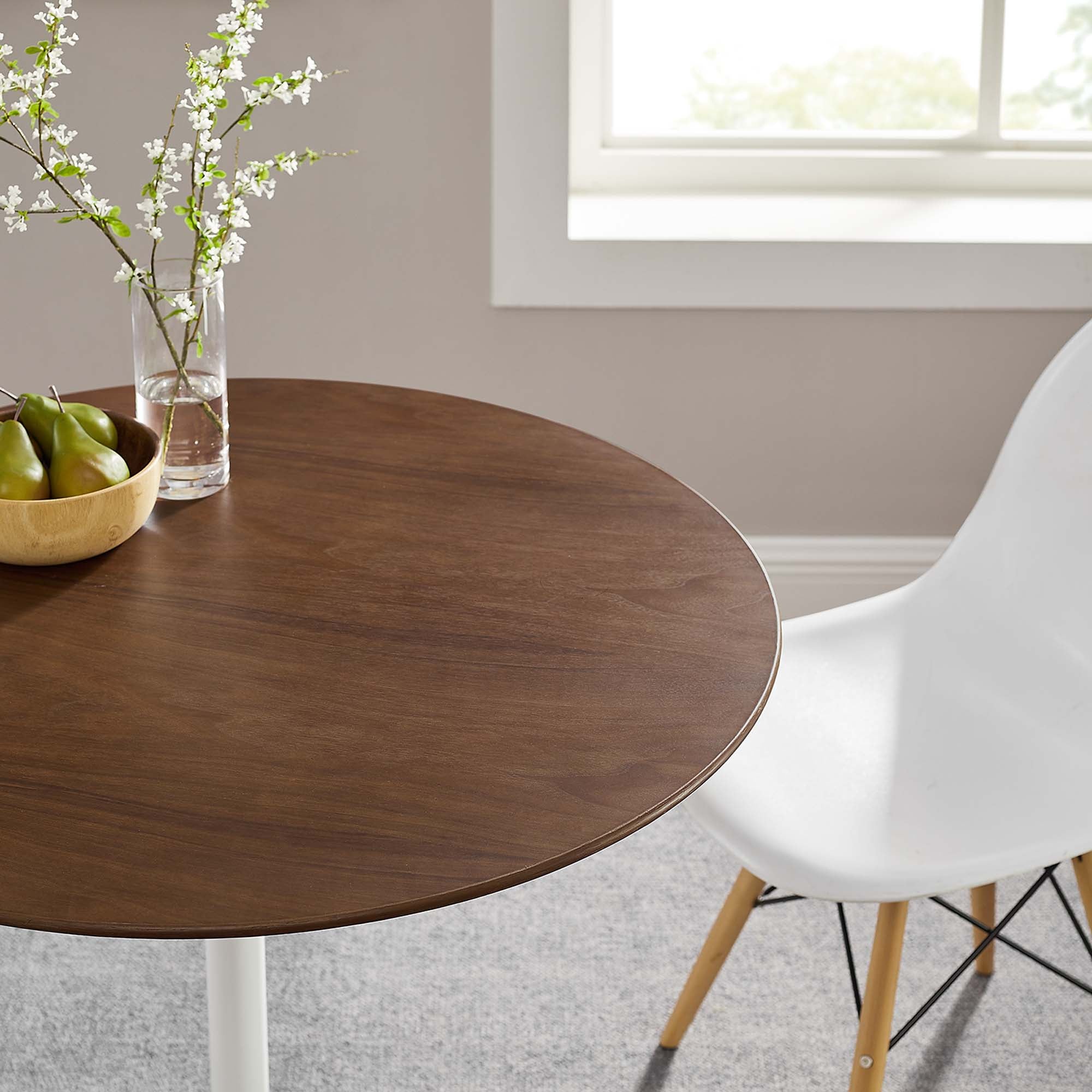 Lippa 36" Round Wood Dining Table by Modway - Best Buy Furniture