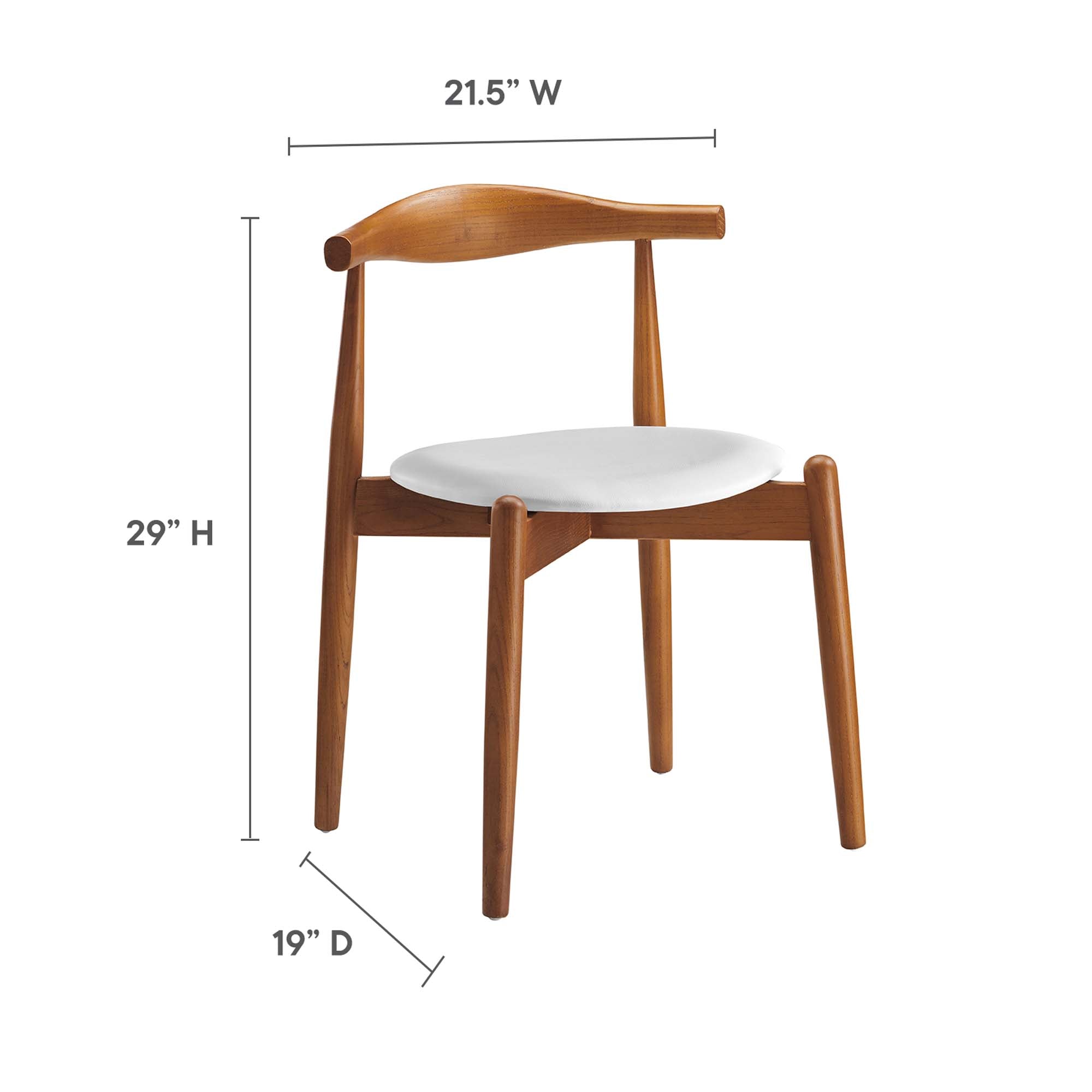 Stalwart Dining Side Chairs Set of 2 by Modway - Best Buy Furniture