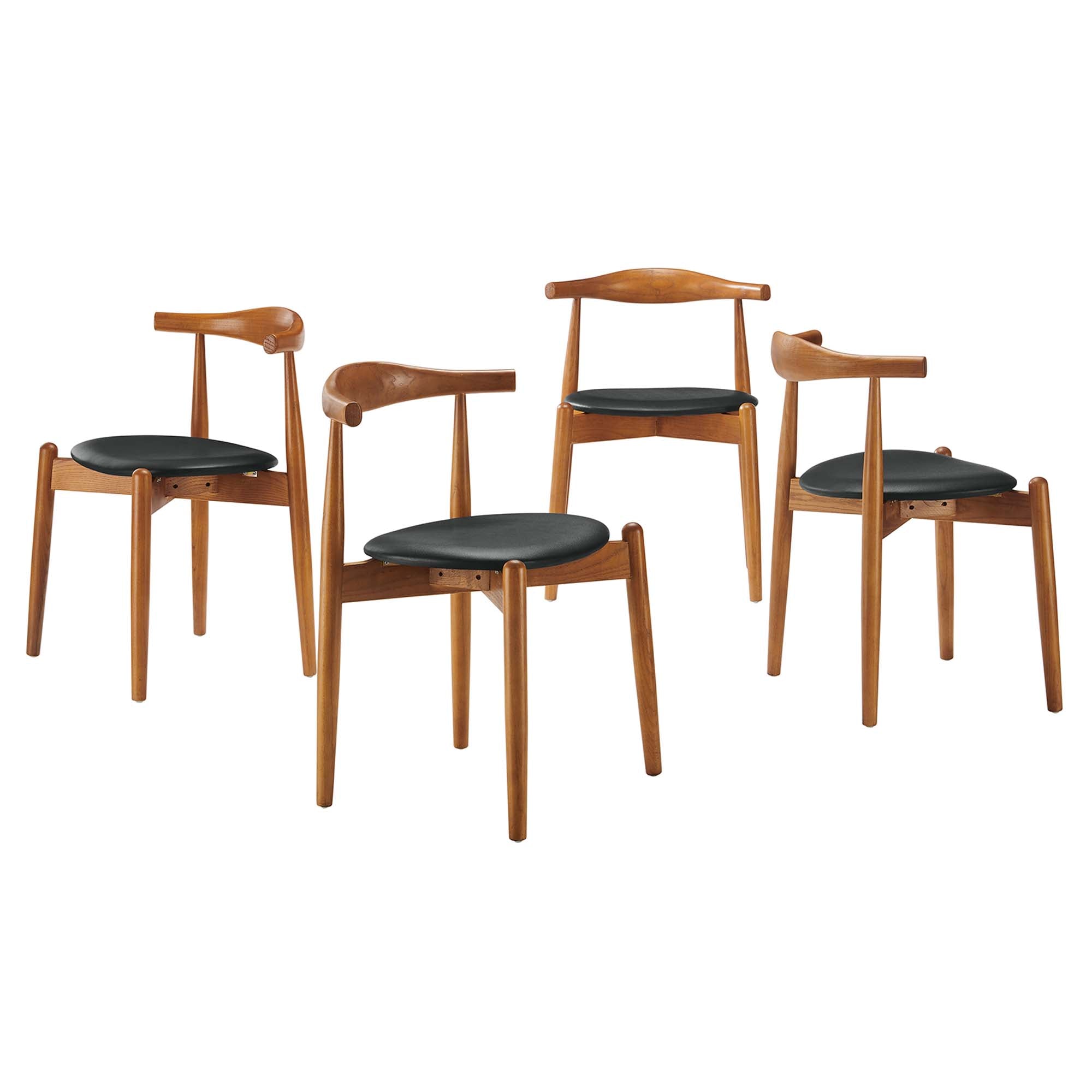 Stalwart Dining Side Chairs Set of 4 by Modway - Best Buy Furniture