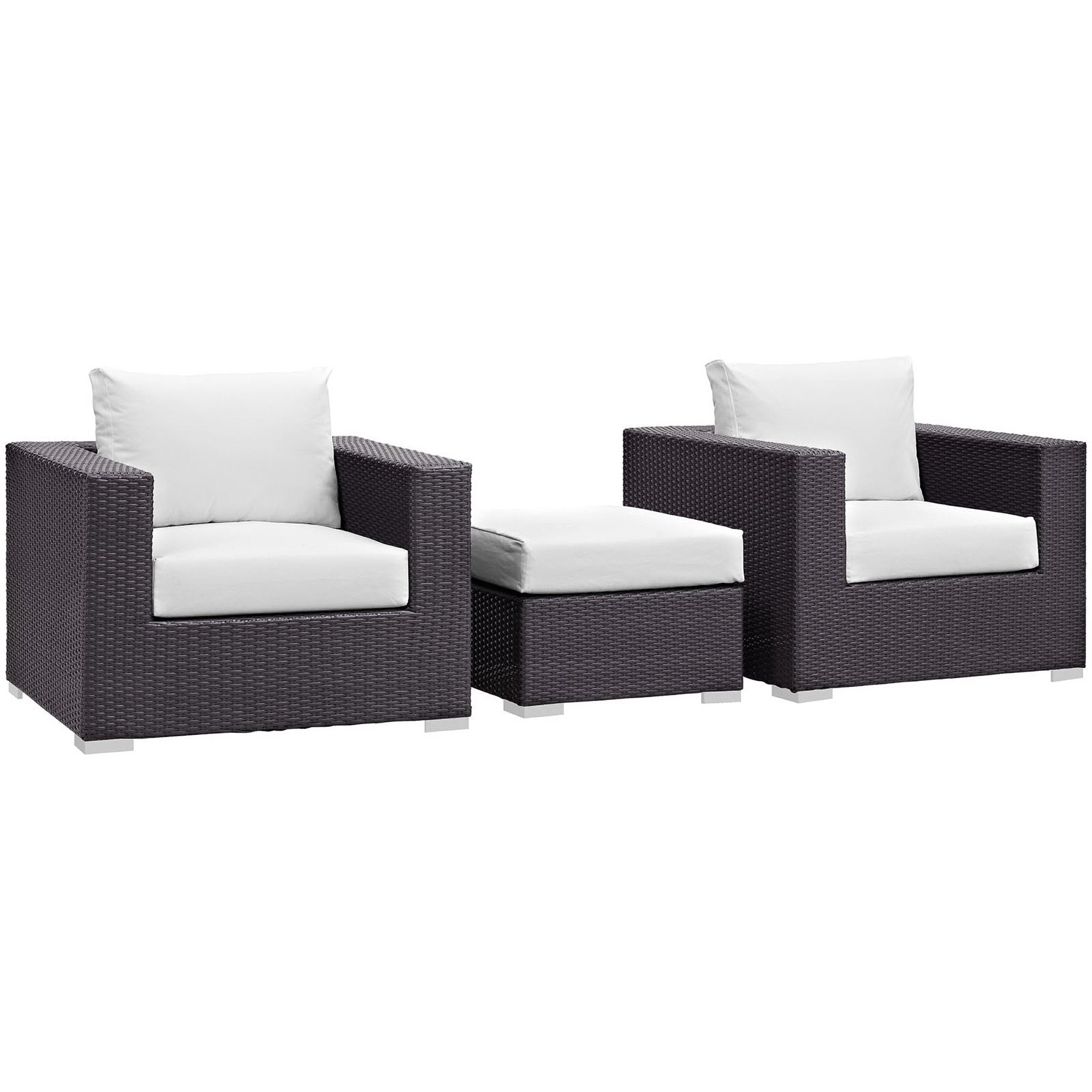Convene 3 Piece Outdoor Patio Sofa Set by Modway - Best Buy Furniture