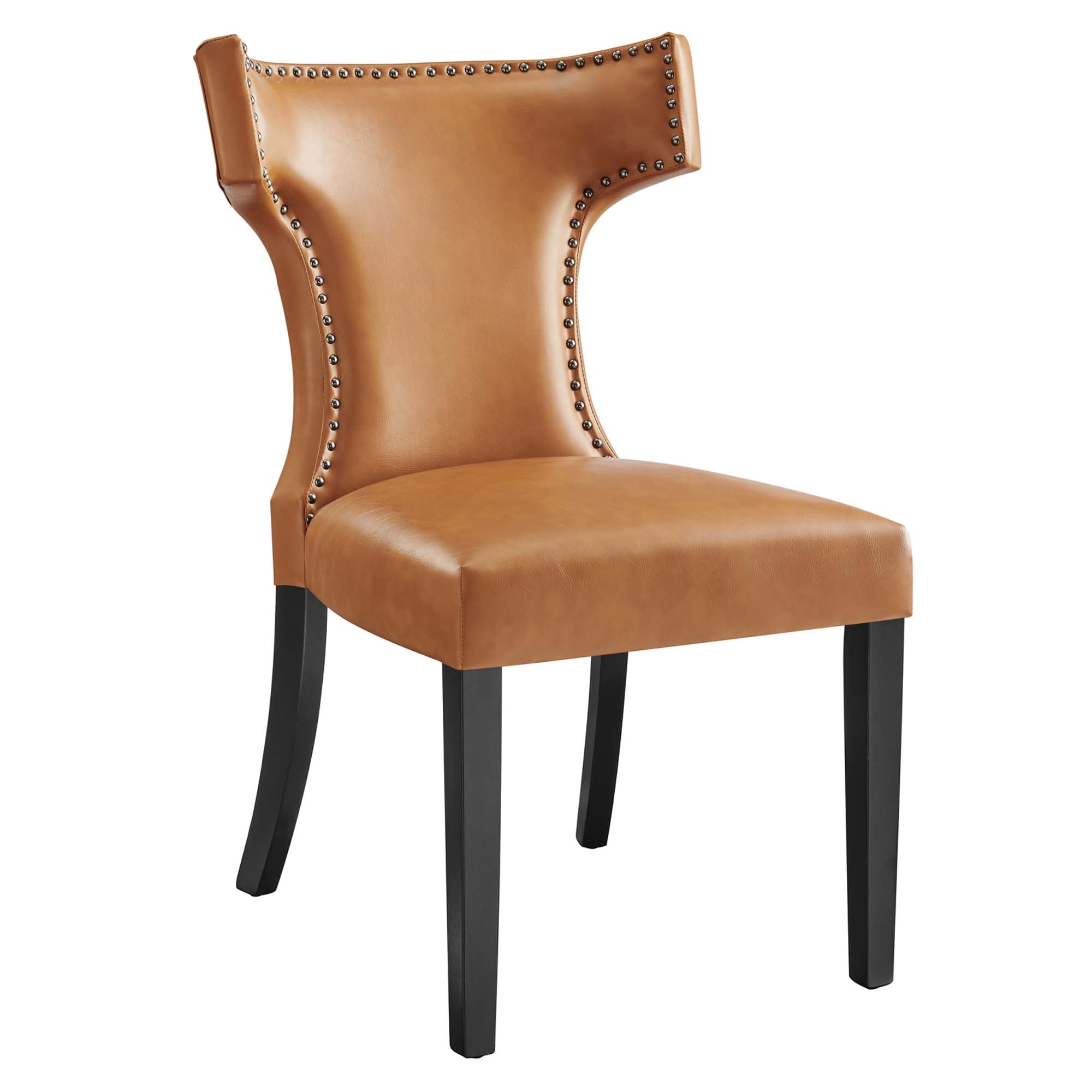 Curve Vegan Leather Dining Chair by Modway - Best Buy Furniture