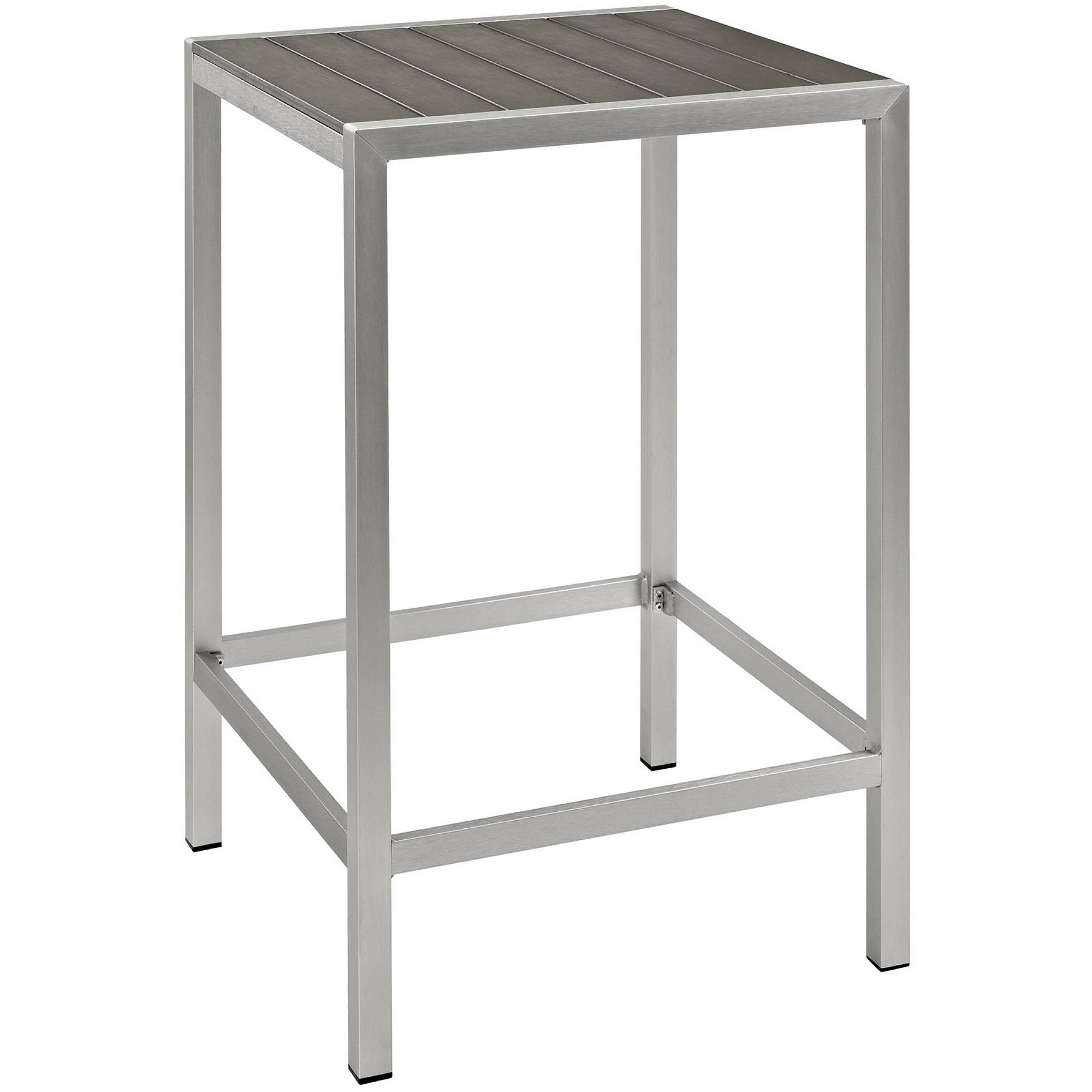 Shore Outdoor Patio Aluminum Bar Table by Modway - Best Buy Furniture