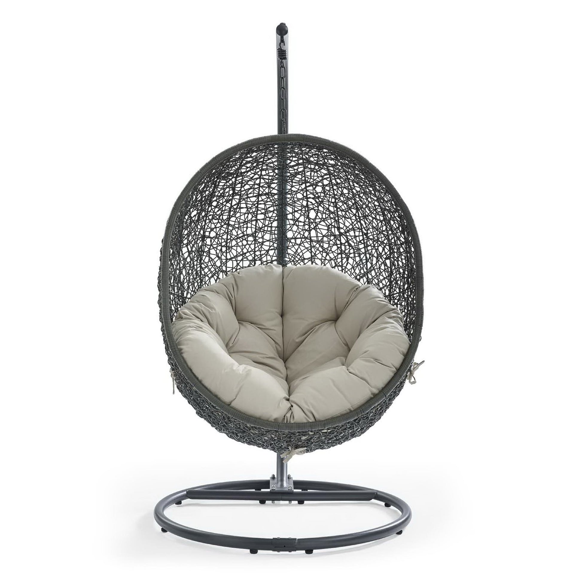 Hide Outdoor Patio Swing Chair With Stand by Modway - Best Buy Furniture