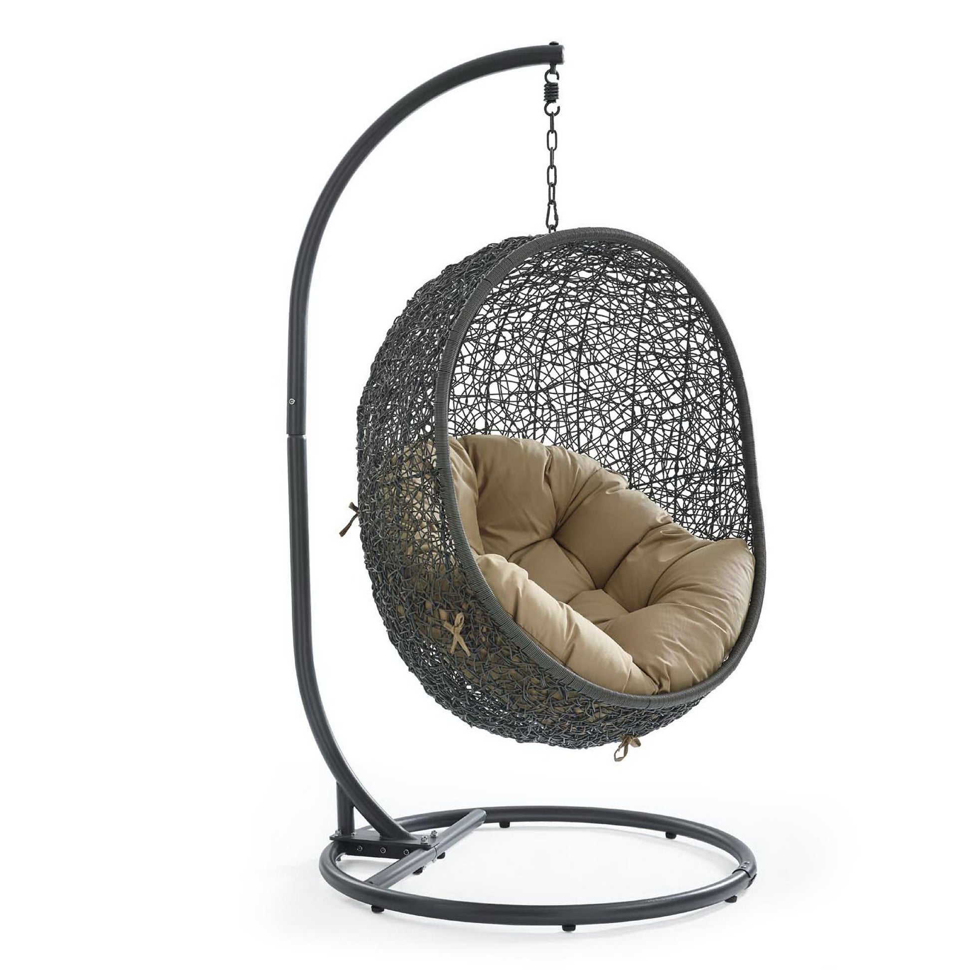 Hide Outdoor Patio Swing Chair With Stand by Modway - Best Buy Furniture