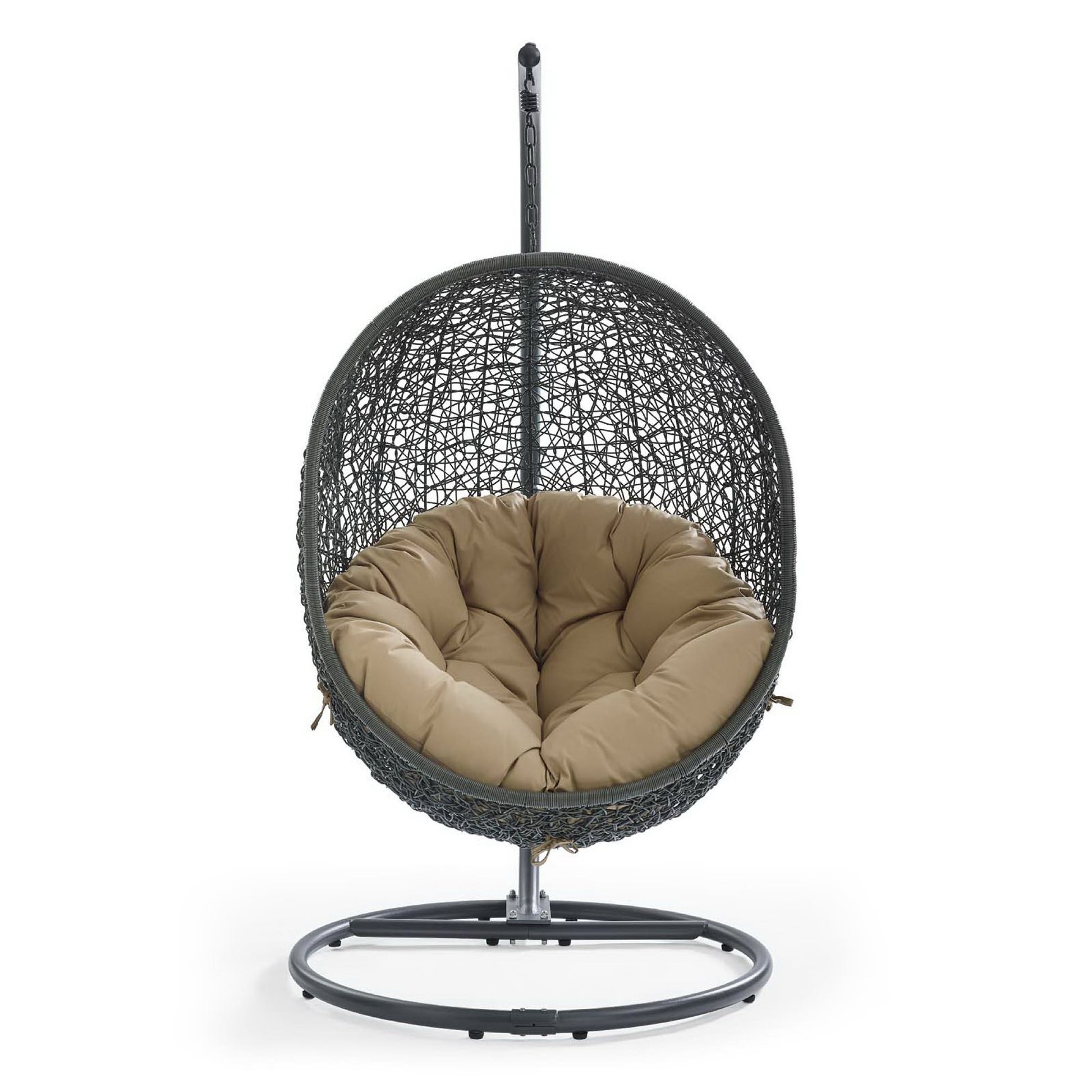 Hide Outdoor Patio Swing Chair With Stand by Modway - Best Buy Furniture