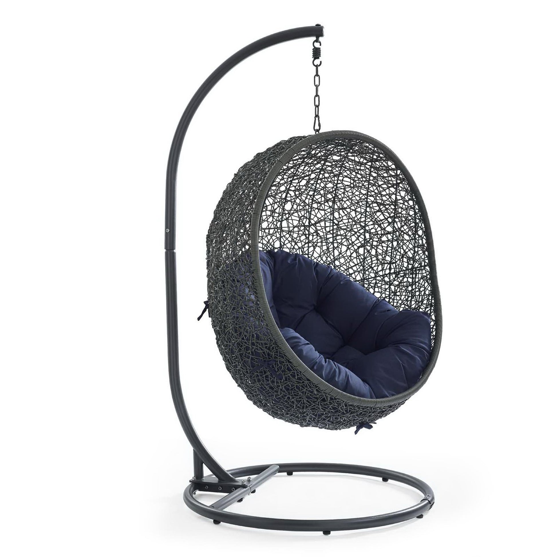 Hide Outdoor Patio Swing Chair With Stand by Modway - Best Buy Furniture