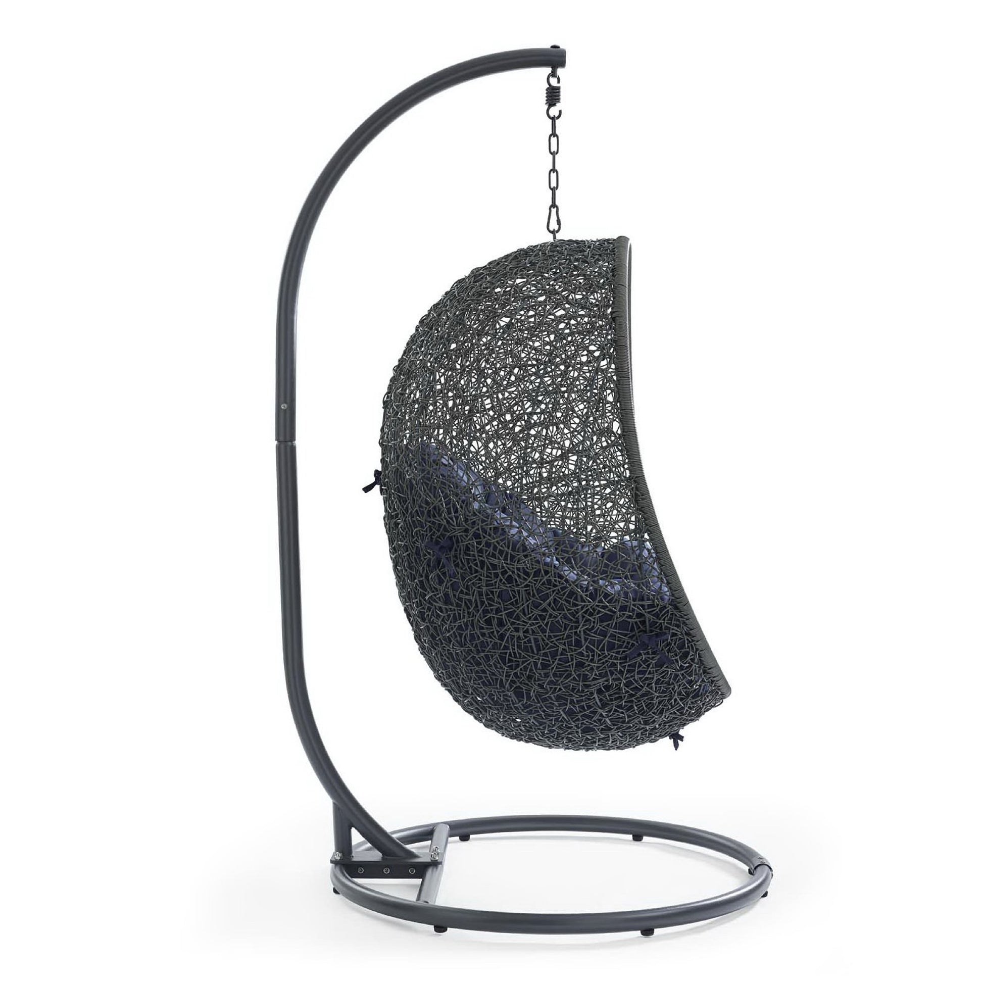 Hide Outdoor Patio Swing Chair With Stand by Modway - Best Buy Furniture
